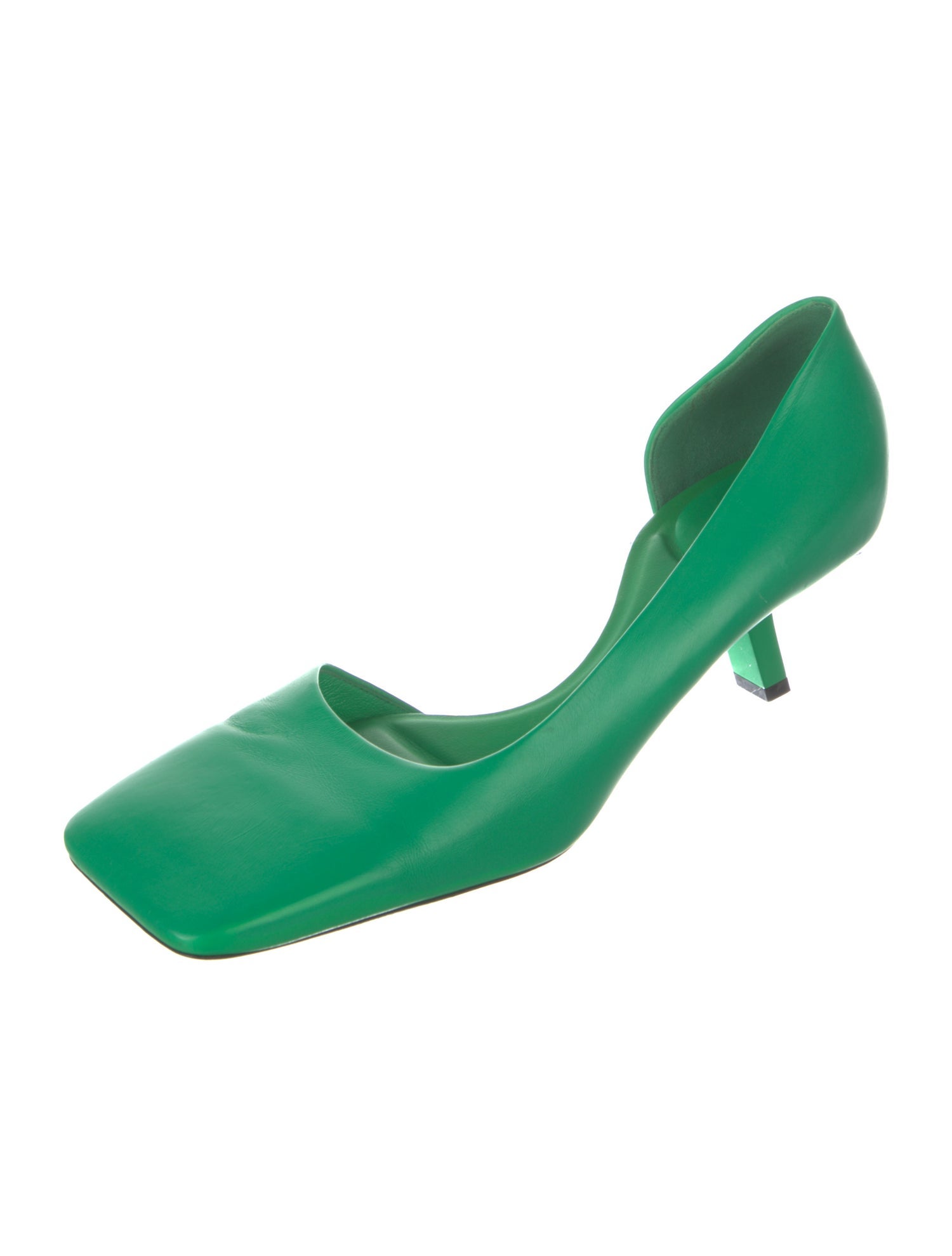 Balenciaga Leather D'Orsay Pumps