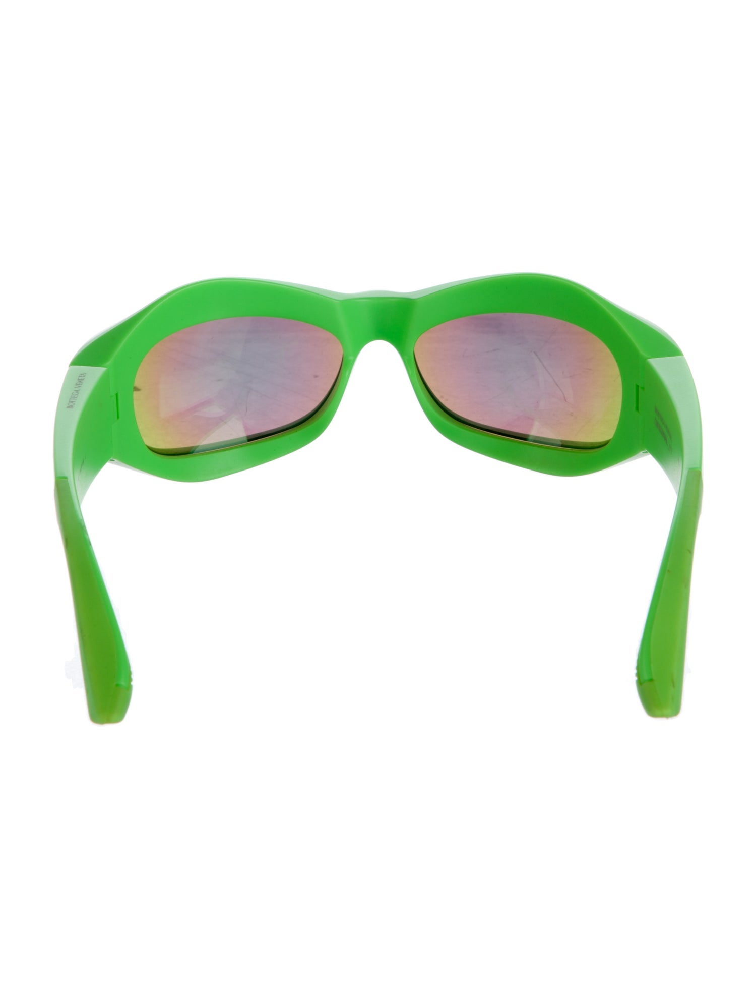 Bottega Veneta Oversize Mirrored Sunglasses