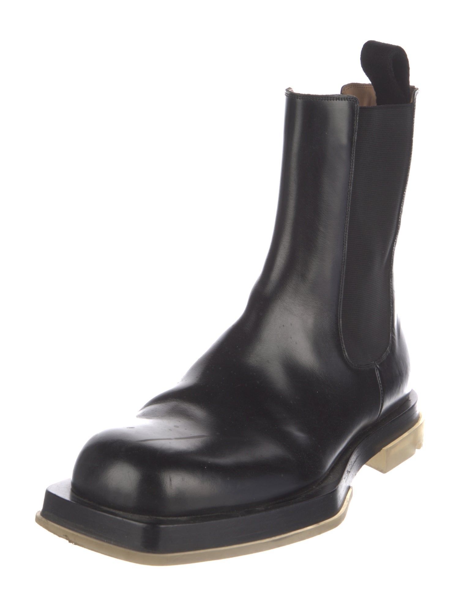 Bottega Veneta Leather Chelsea Boots