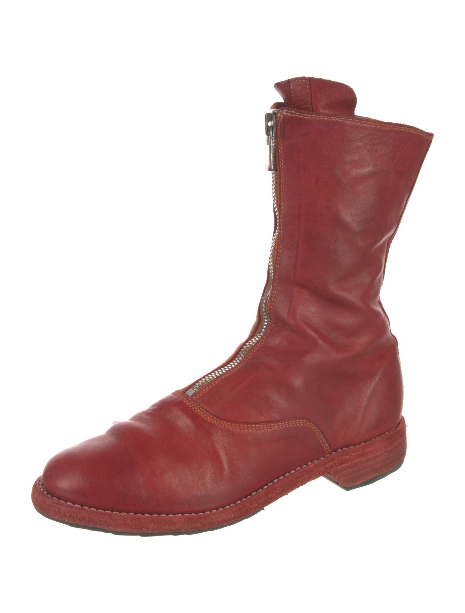 Guidi Leather Combat Boots