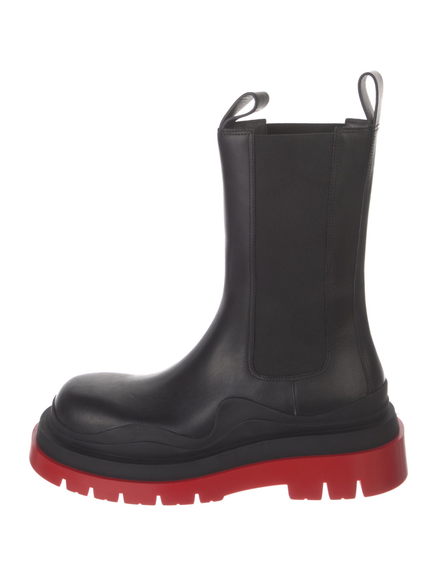 Bottega Veneta Leather Chelsea Boots