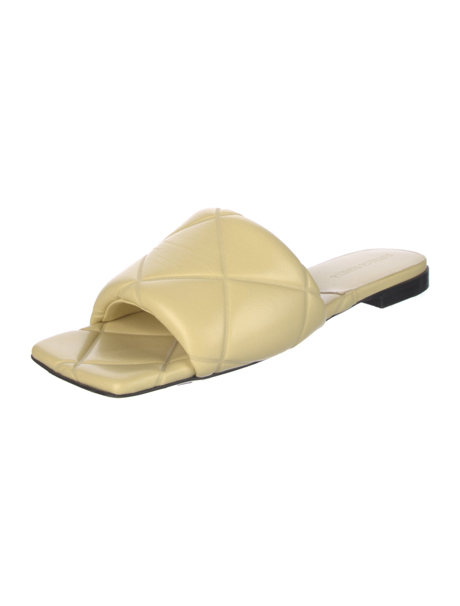Bottega Veneta Leather Slides