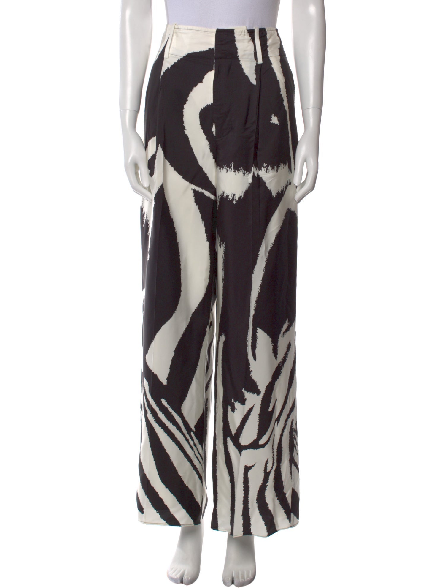 Bottega Veneta Printed Wide Leg Pants