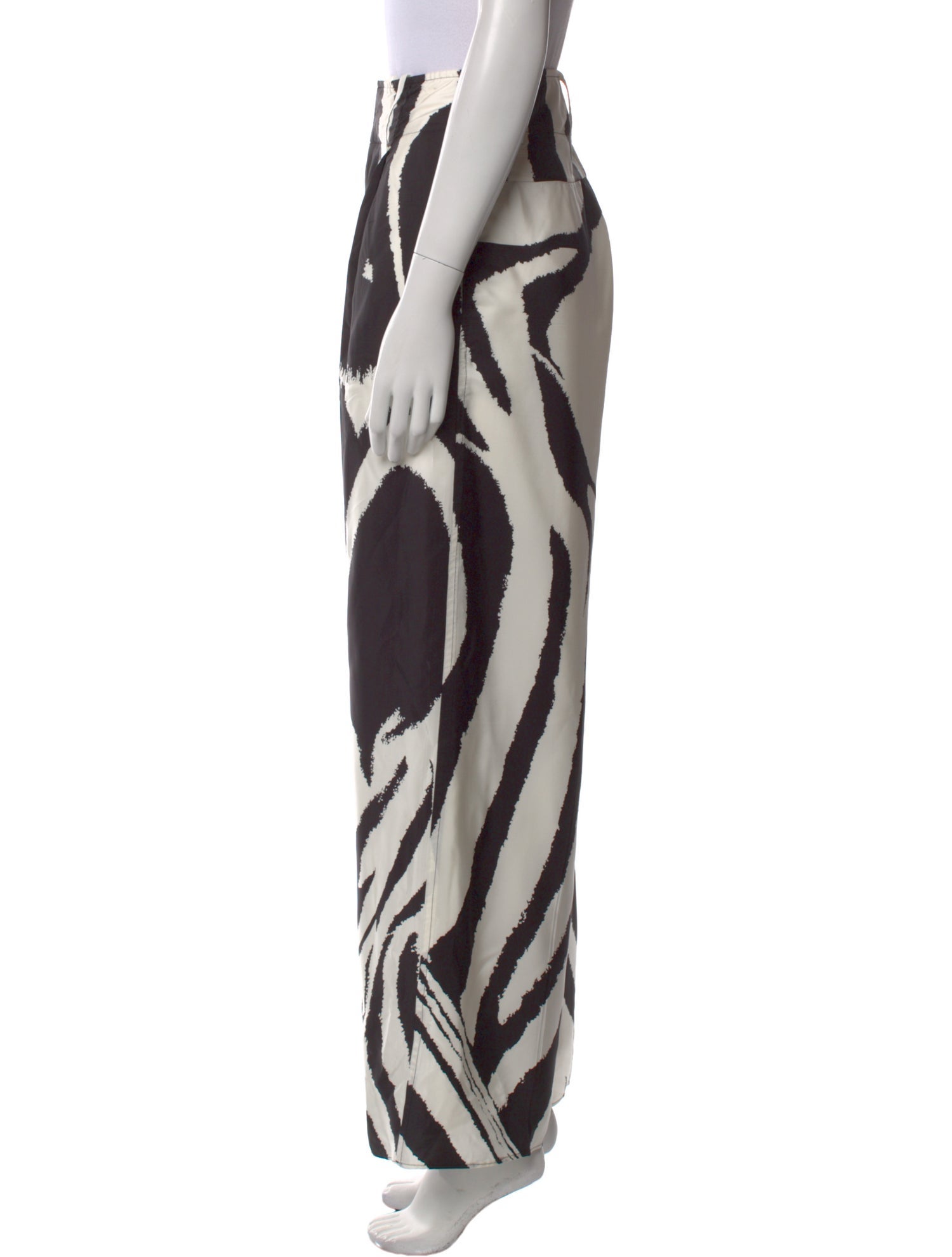 Bottega Veneta Printed Wide Leg Pants