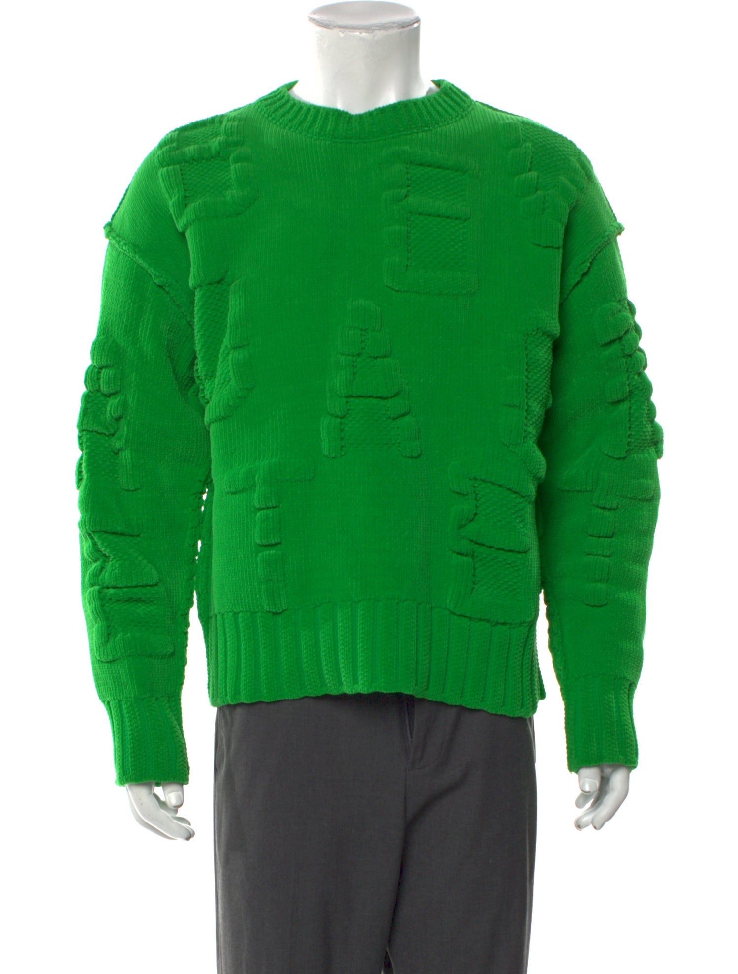 Bottega Veneta Crew Neck Long Sleeve Pullover