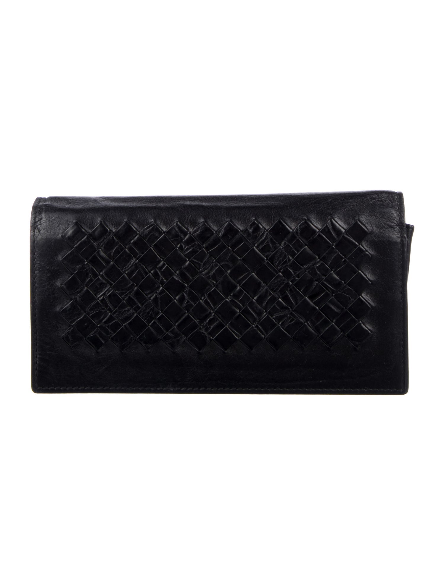Bottega Veneta Intrecciato Weave Leather Bifold Wallet