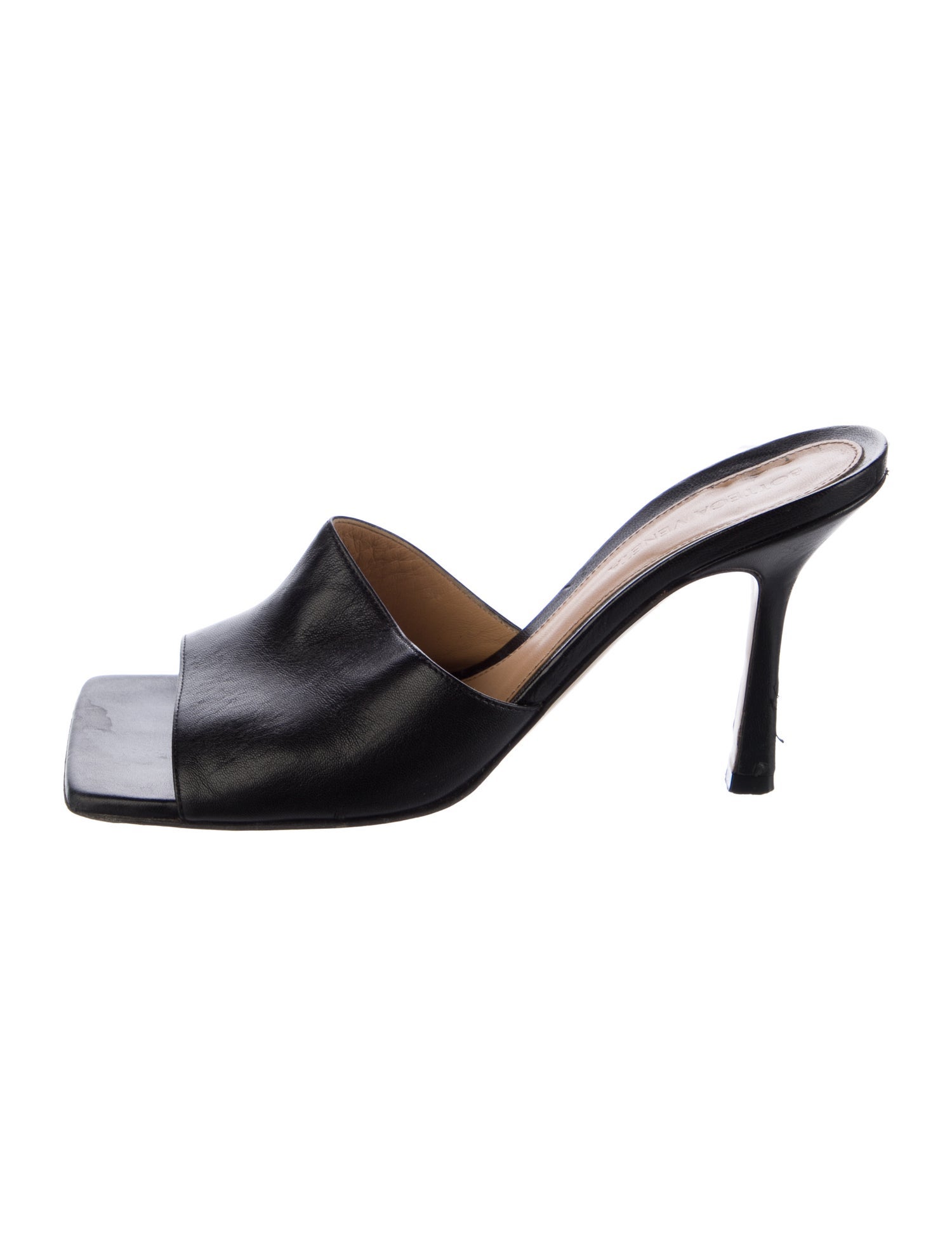 Bottega Veneta Leather Slides