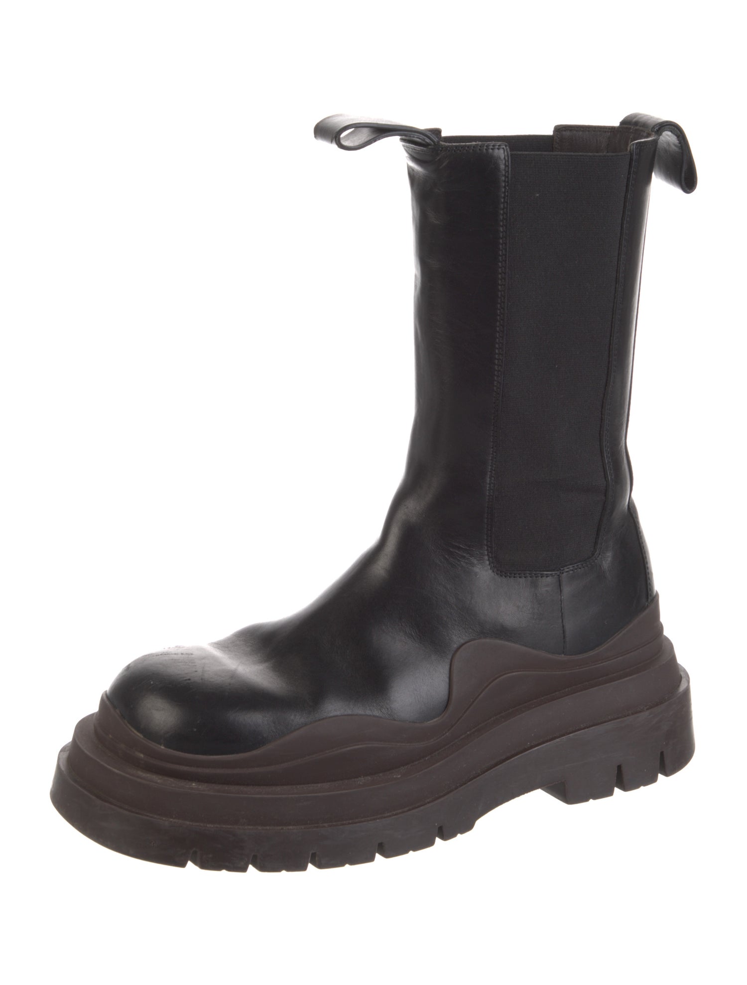 Bottega Veneta Leather Chelsea Boots