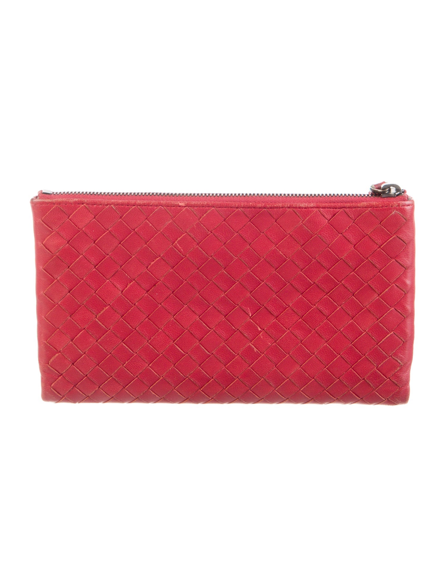 Bottega Veneta Intrecciato Weave Leather Wallet