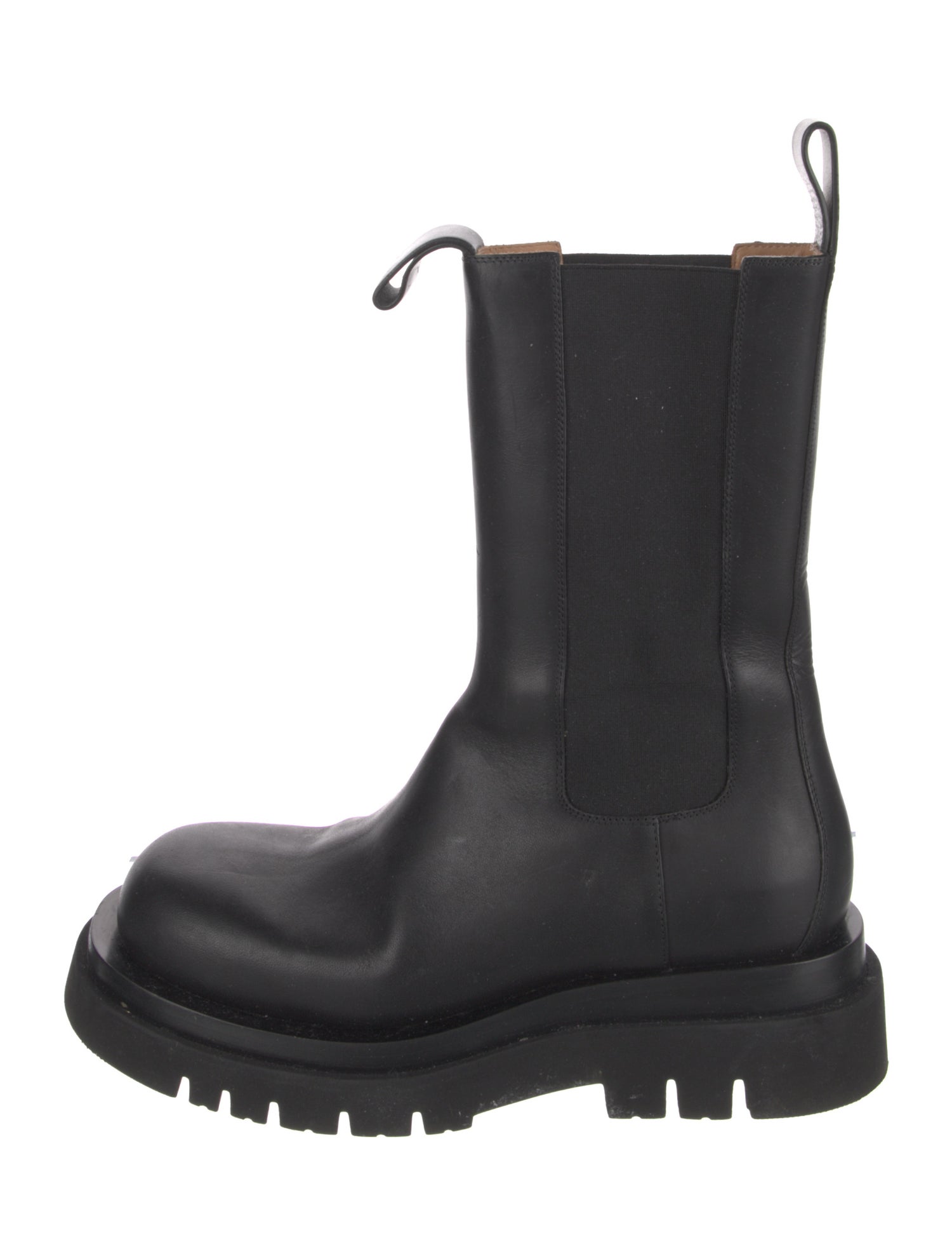 Bottega Veneta Leather Combat Boots