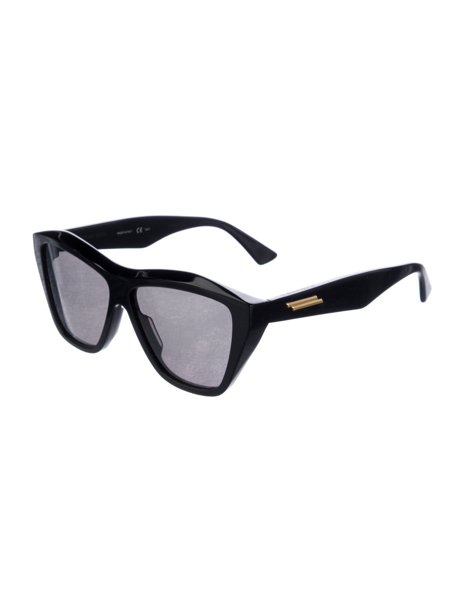 Bottega Veneta Oversize Mirrored Sunglasses
