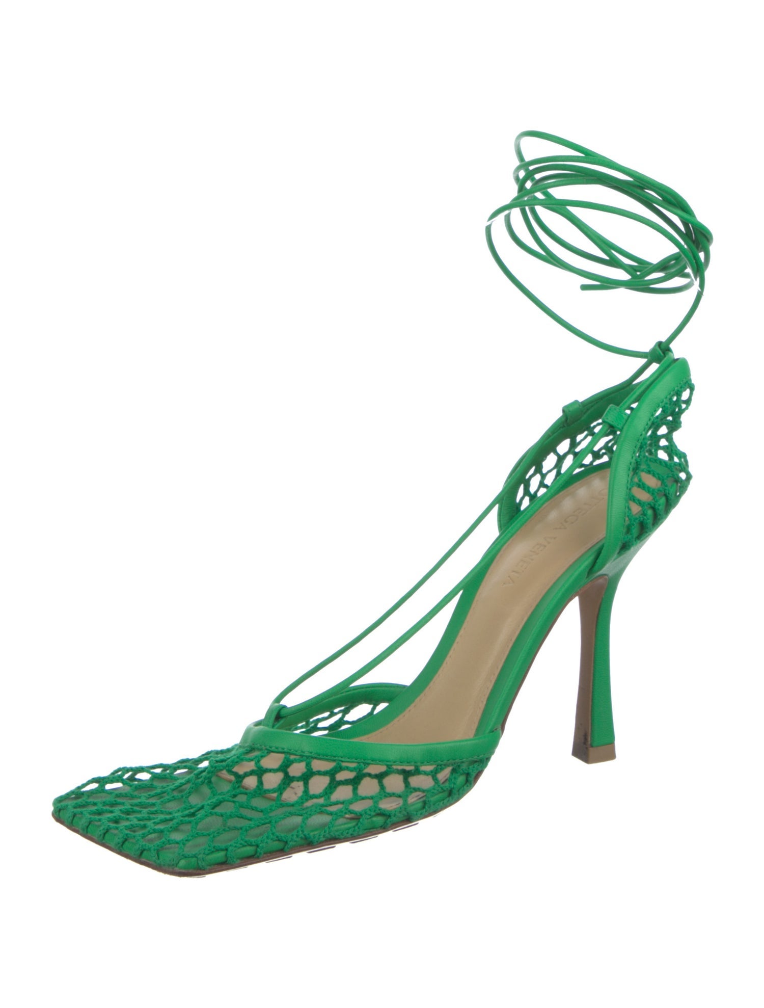 Bottega Veneta Mesh Sandals