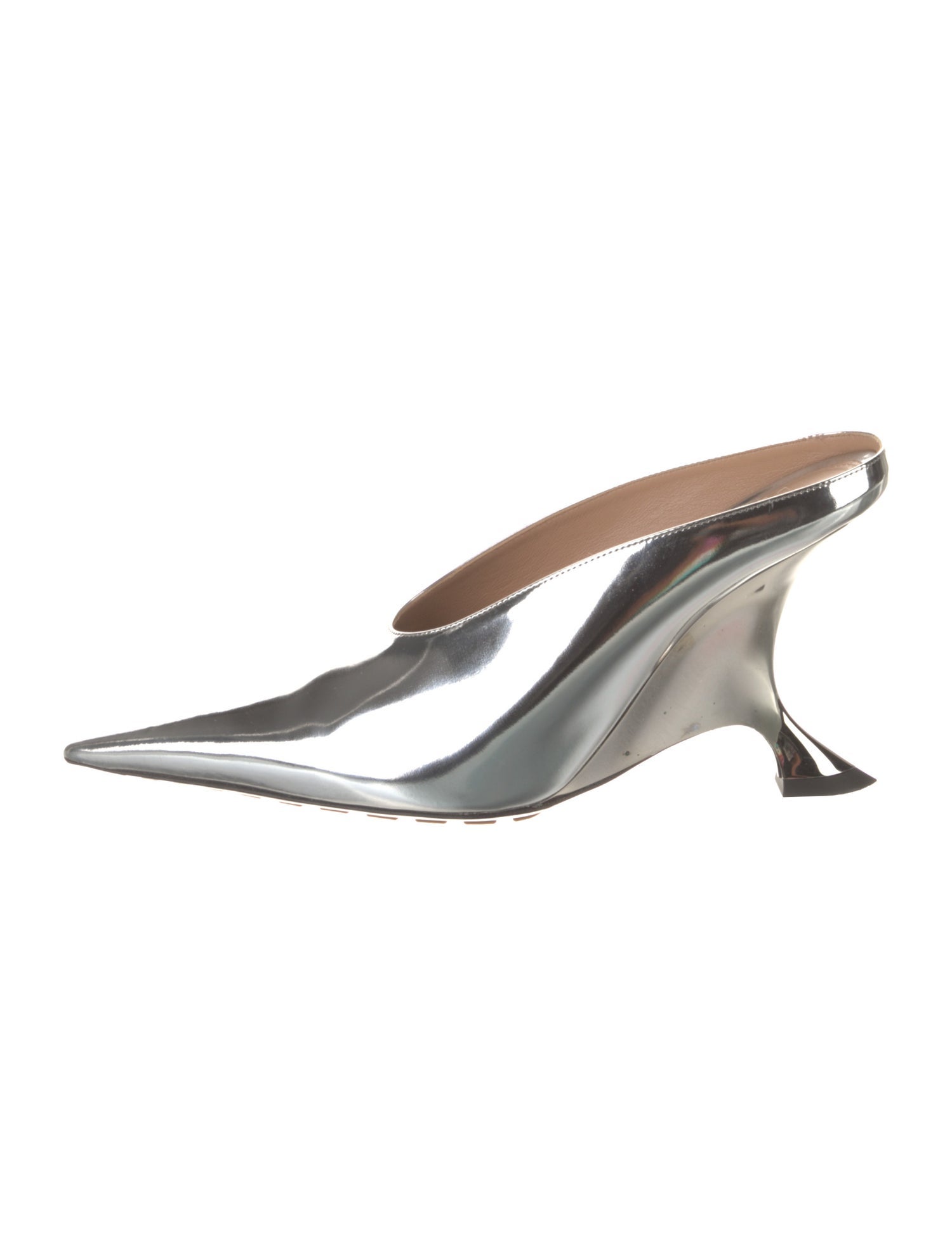 Bottega Veneta Patent Leather Slingback Pumps