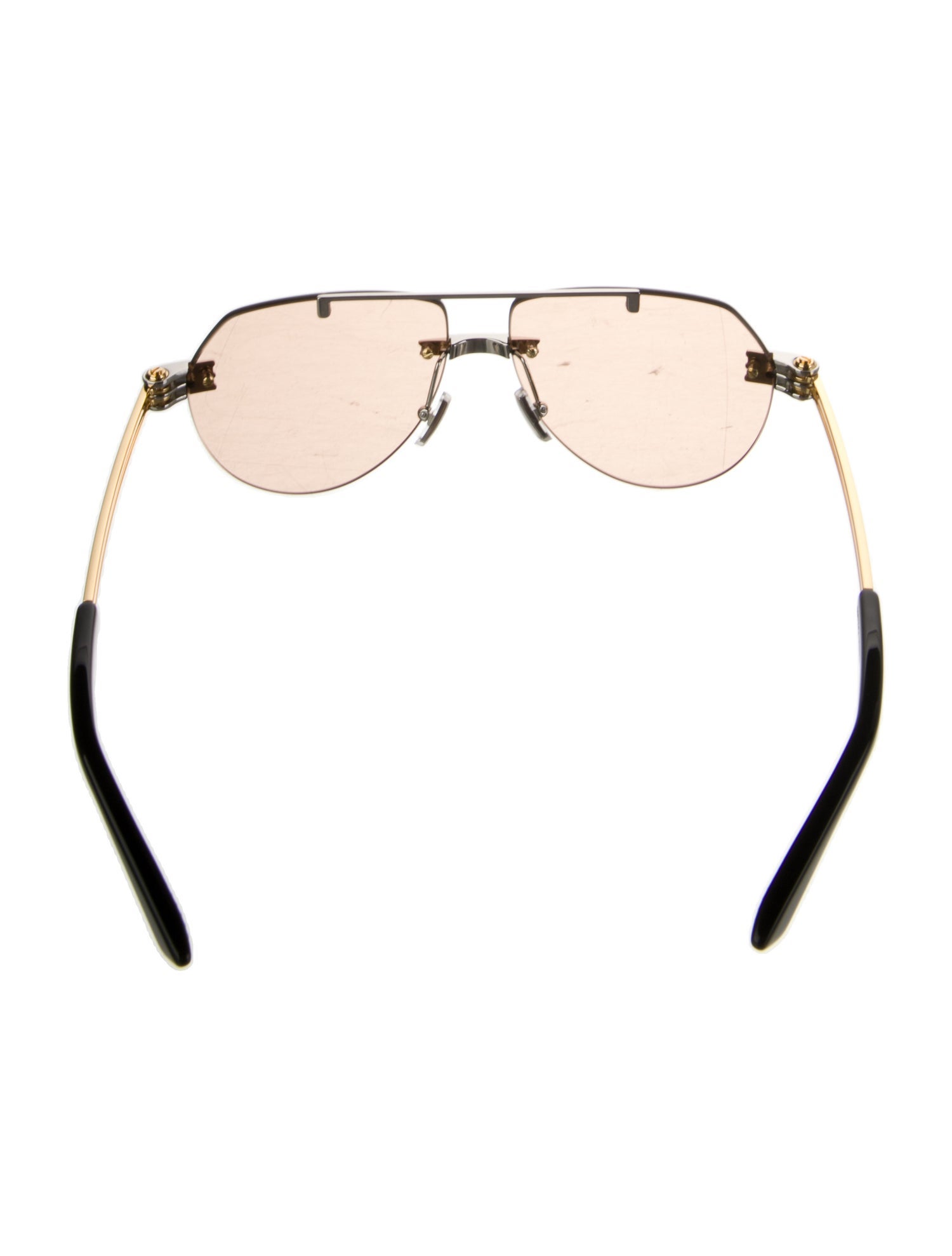 Bottega Veneta Aviator Tinted Sunglasses