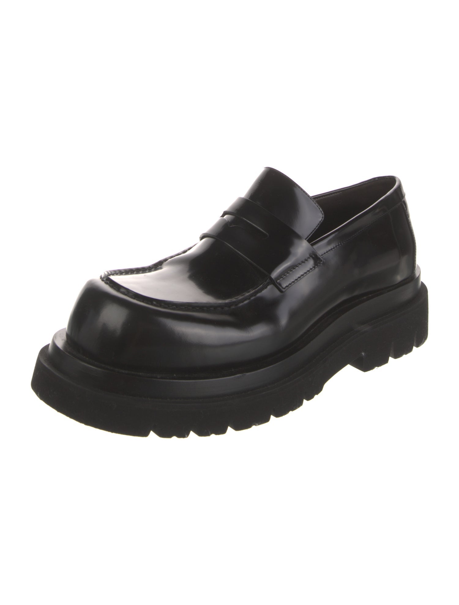 Bottega Veneta Patent Leather Loafers