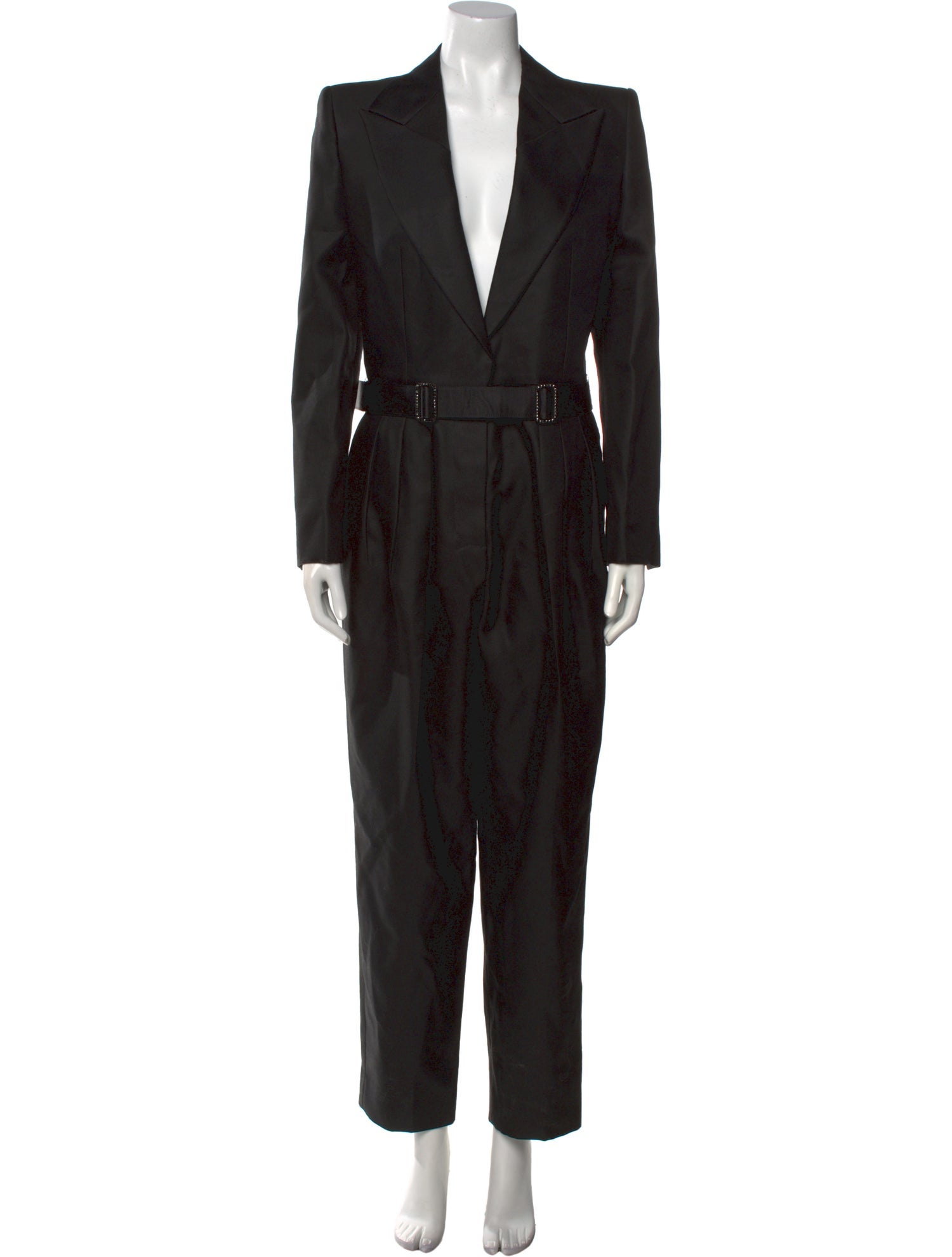 Bottega Veneta Wool V-Neck Jumpsuit