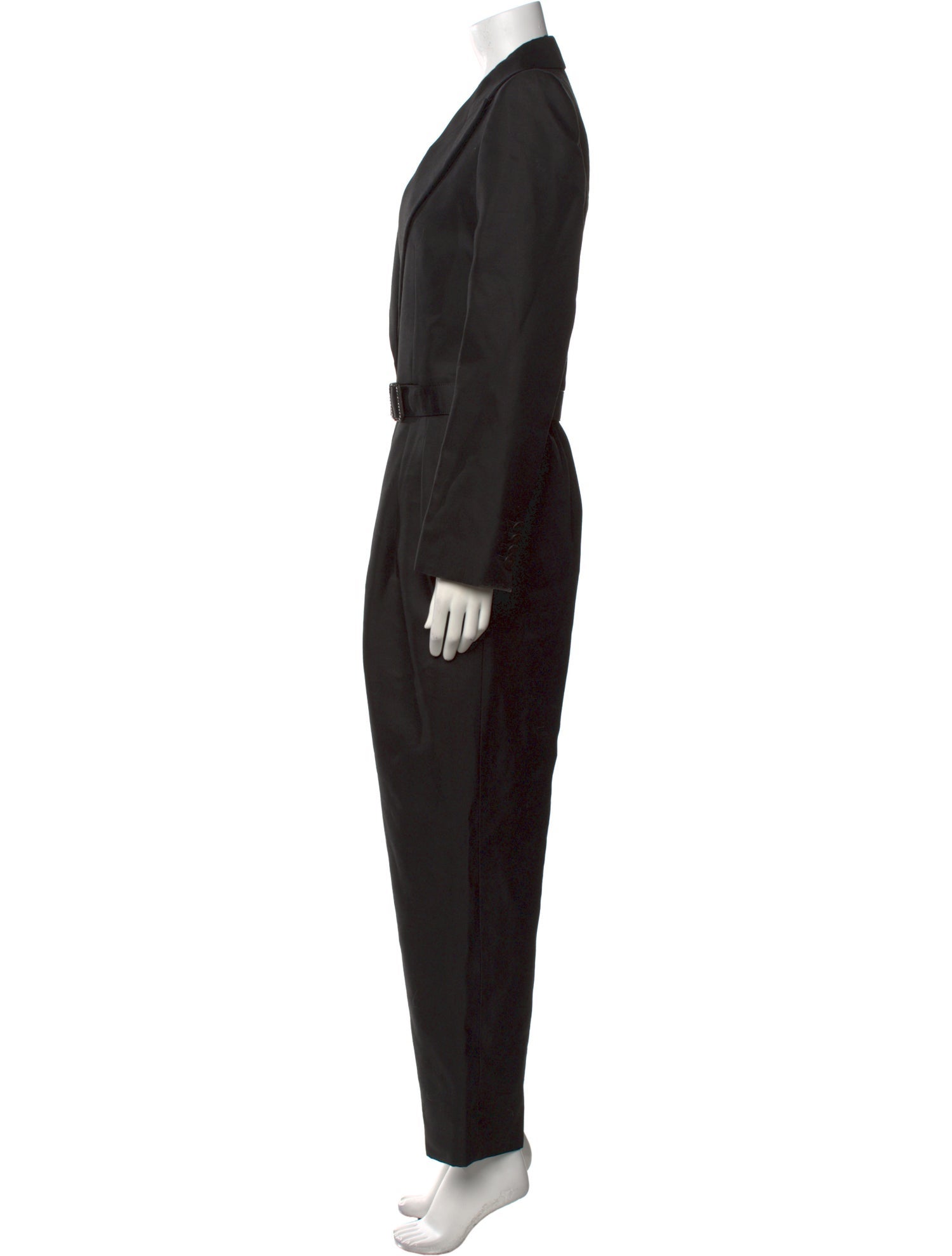 Bottega Veneta Wool V-Neck Jumpsuit