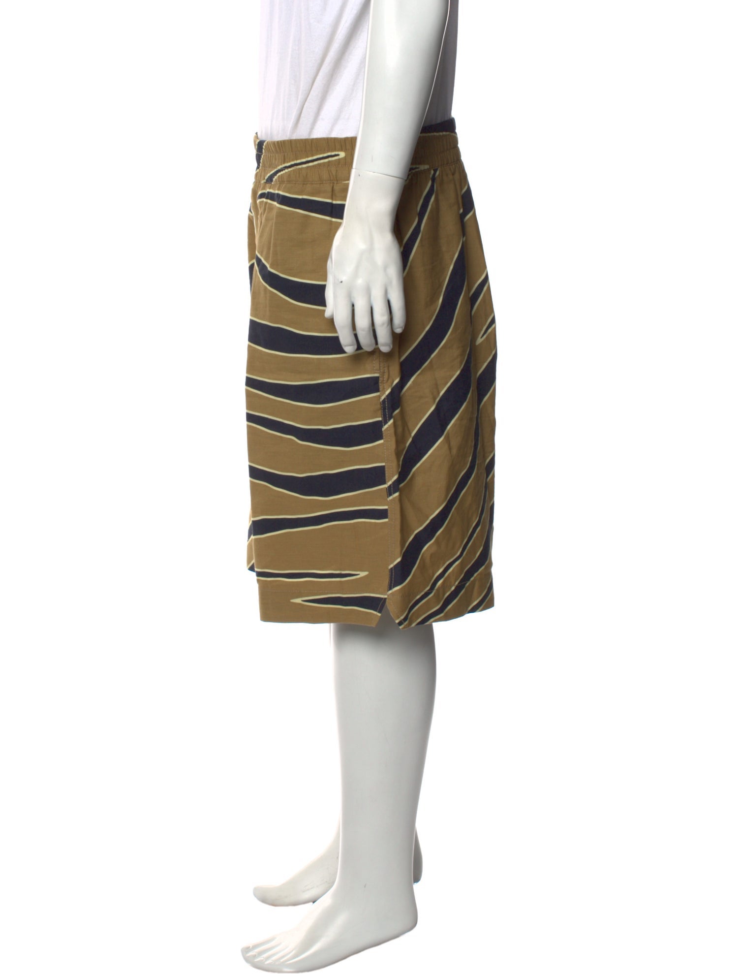 Bottega Veneta Animal Print Shorts