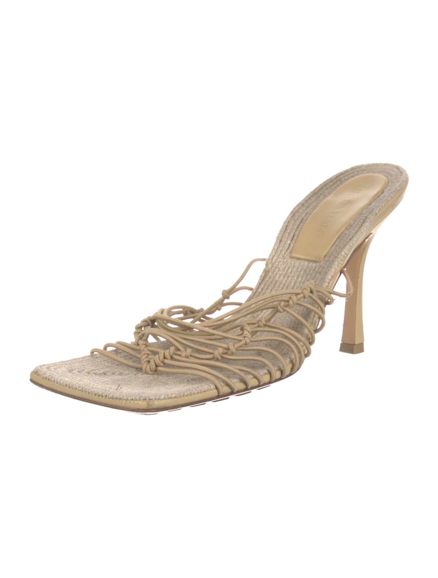 Bottega Veneta Leather Slides