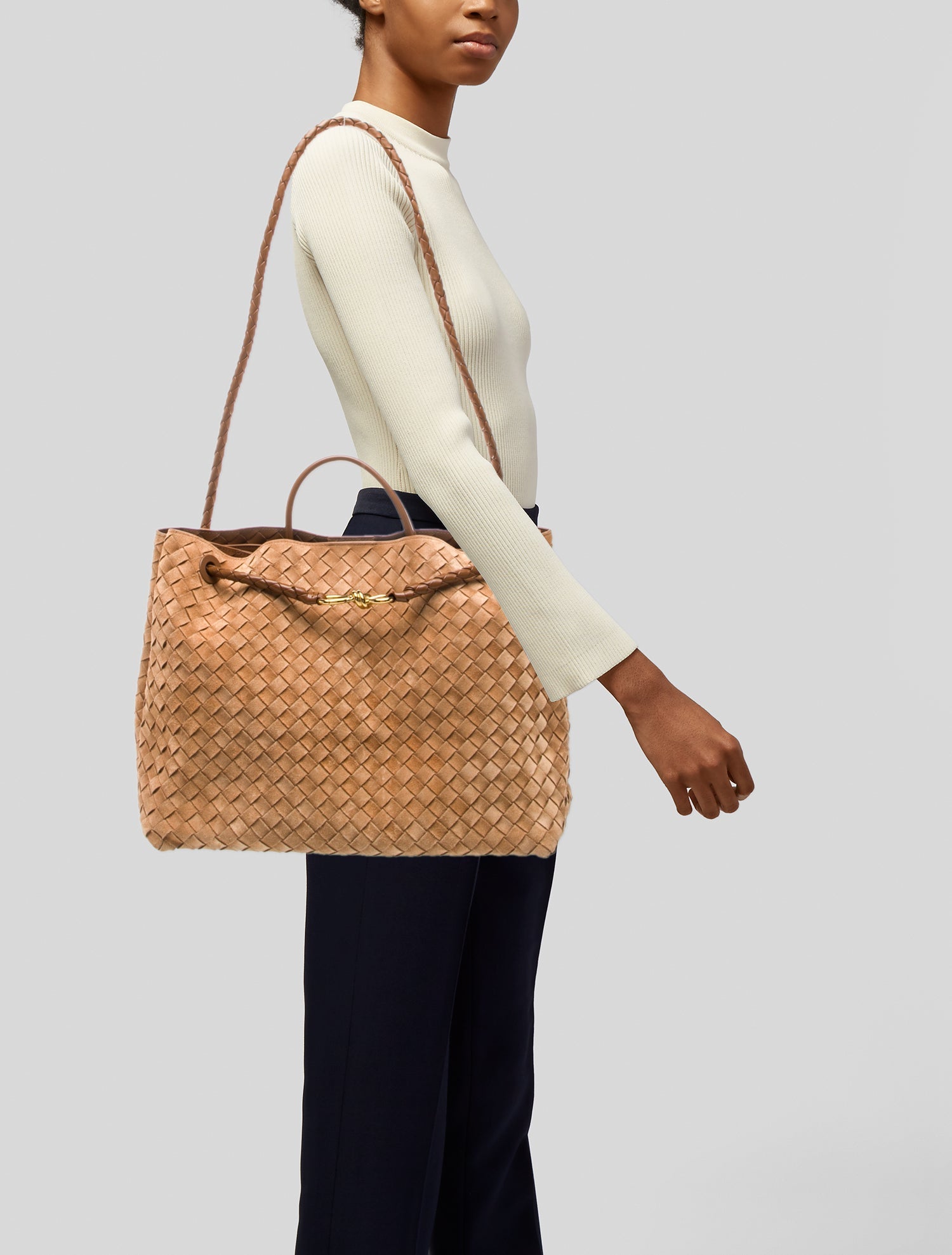 Bottega Veneta Intrecciato Andiamo Large