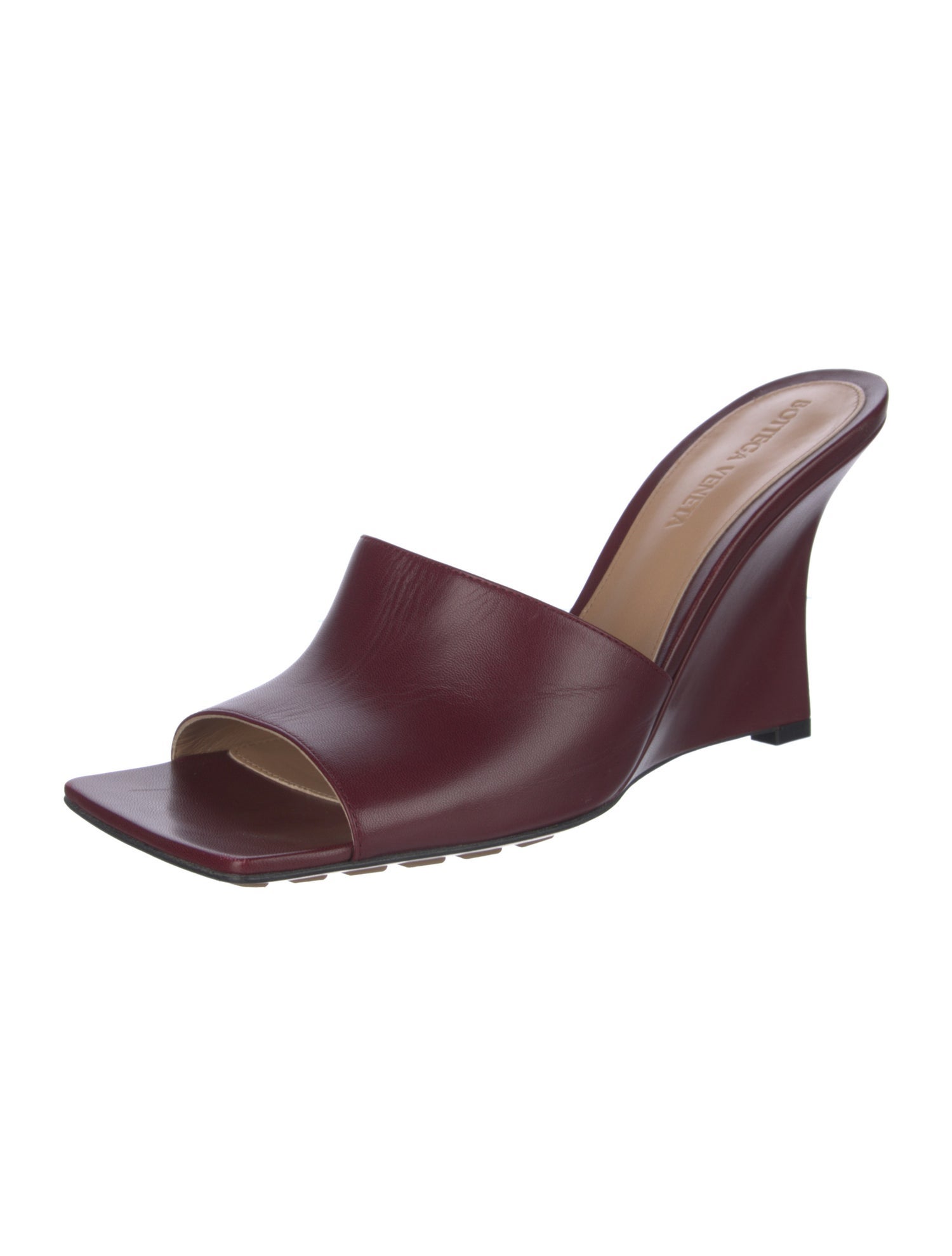 Bottega Veneta Leather Slides