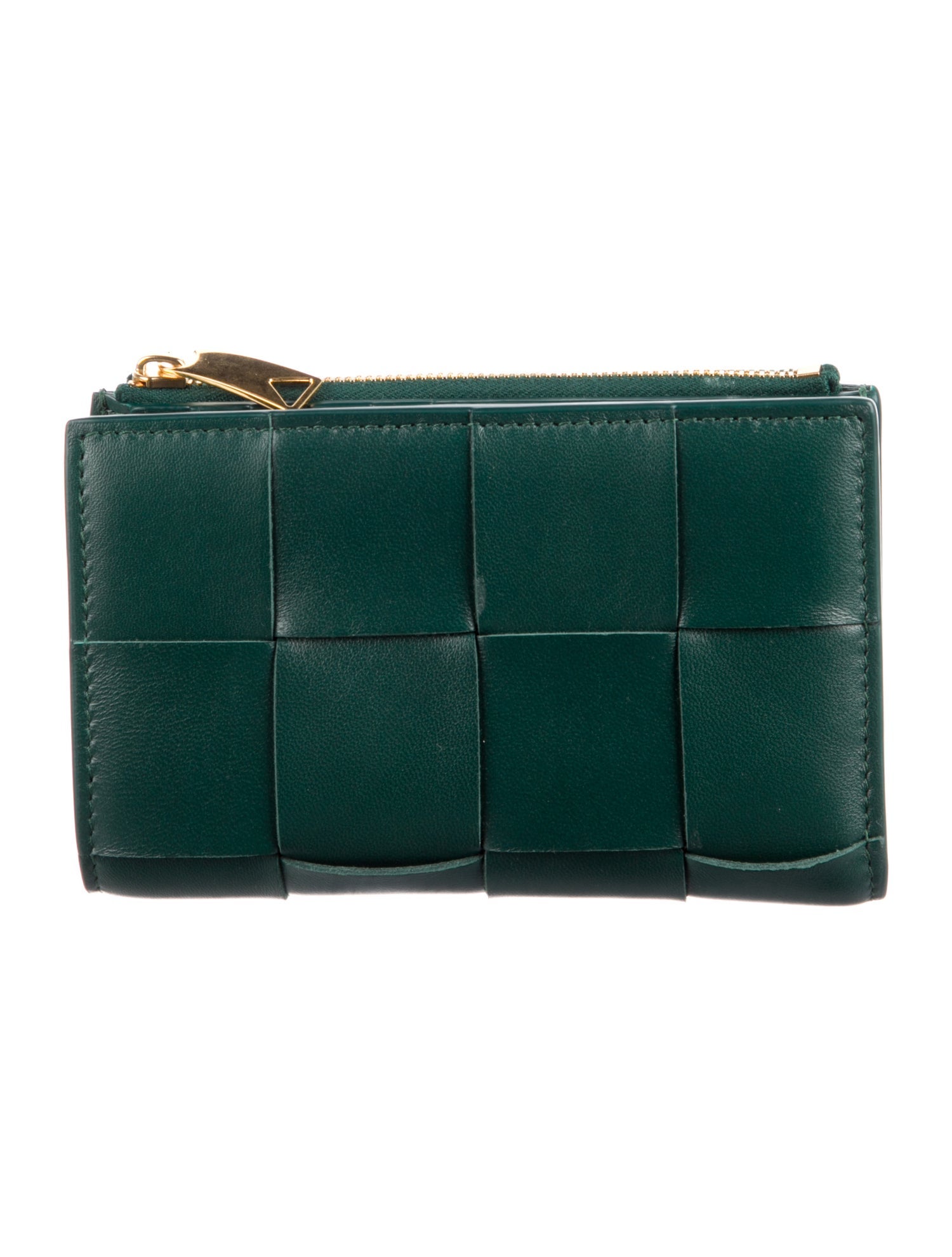 Bottega Veneta Cassette Intrecciato Weave Wallet