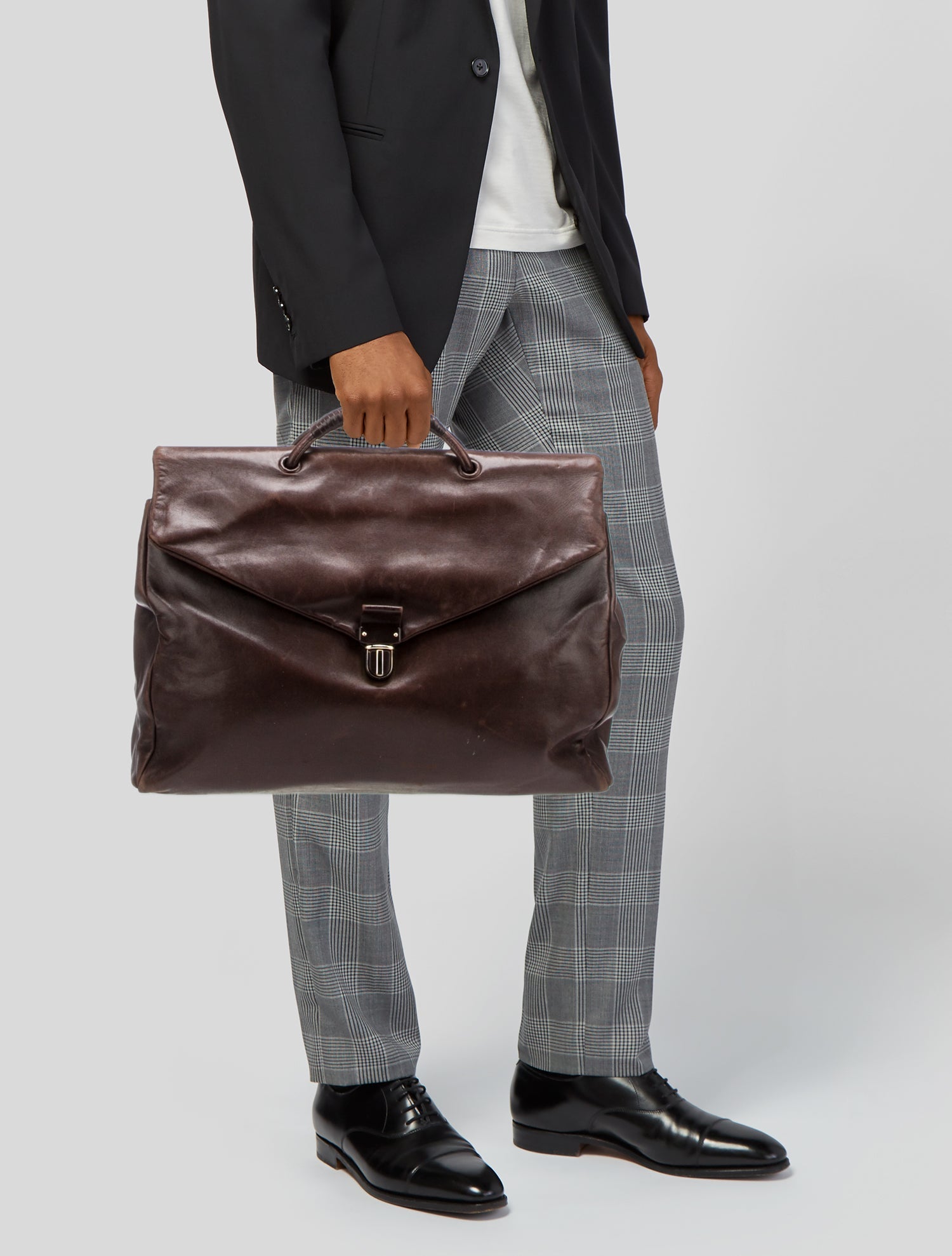 Bottega Veneta Leather Briefcase