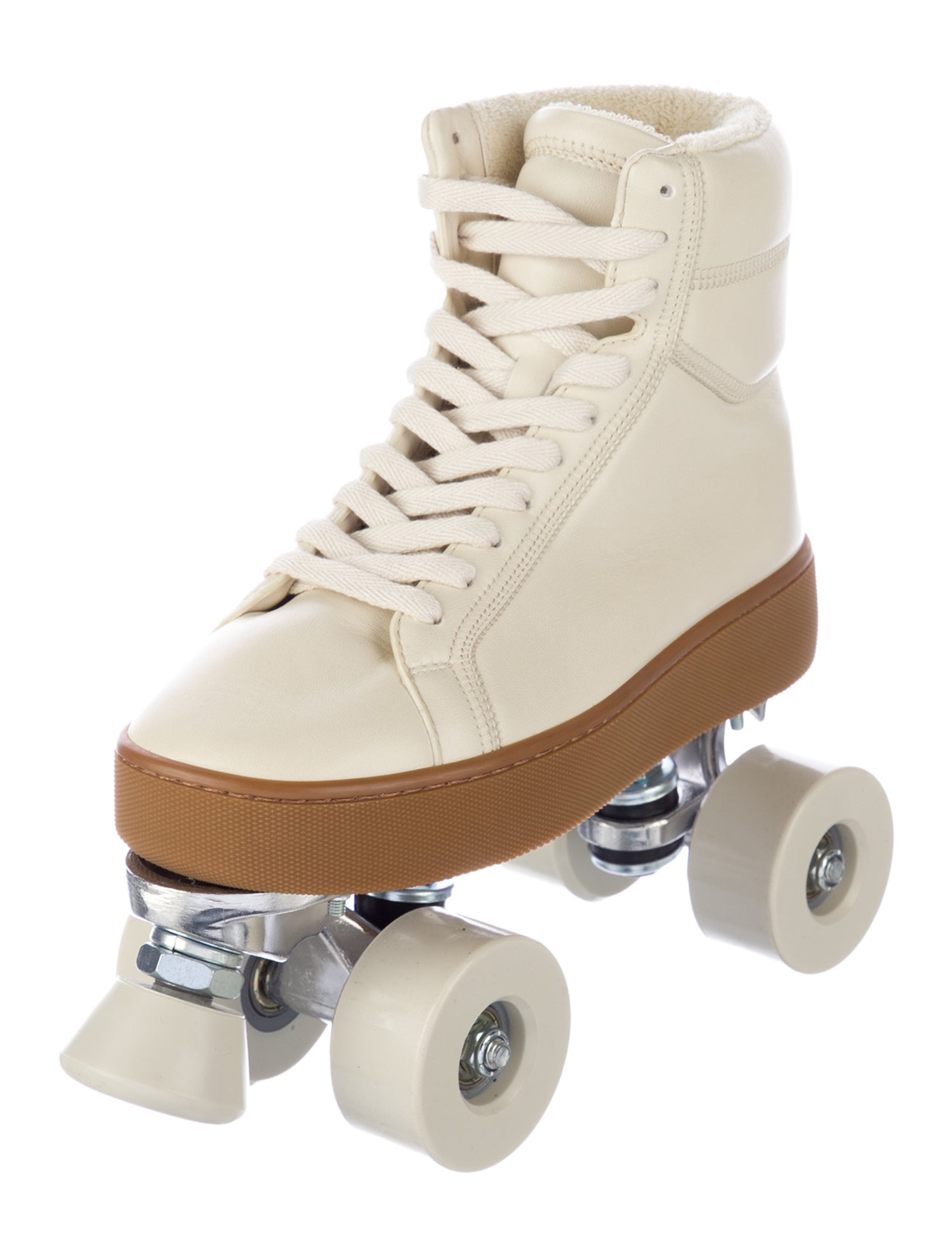 Bottega Veneta Quilt Leather Roller Skates