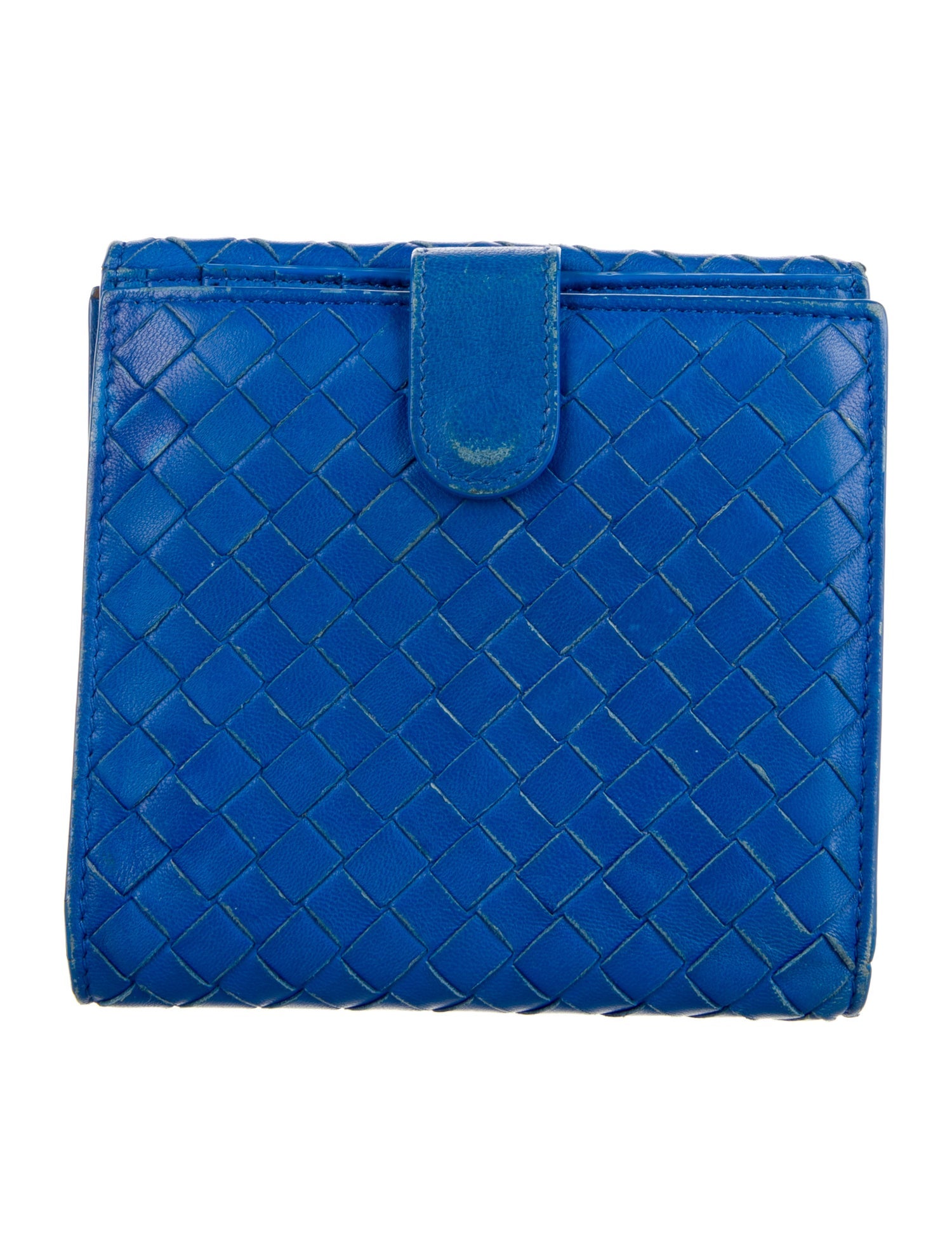 Bottega Veneta Intrecciato Weave Leather Wallet
