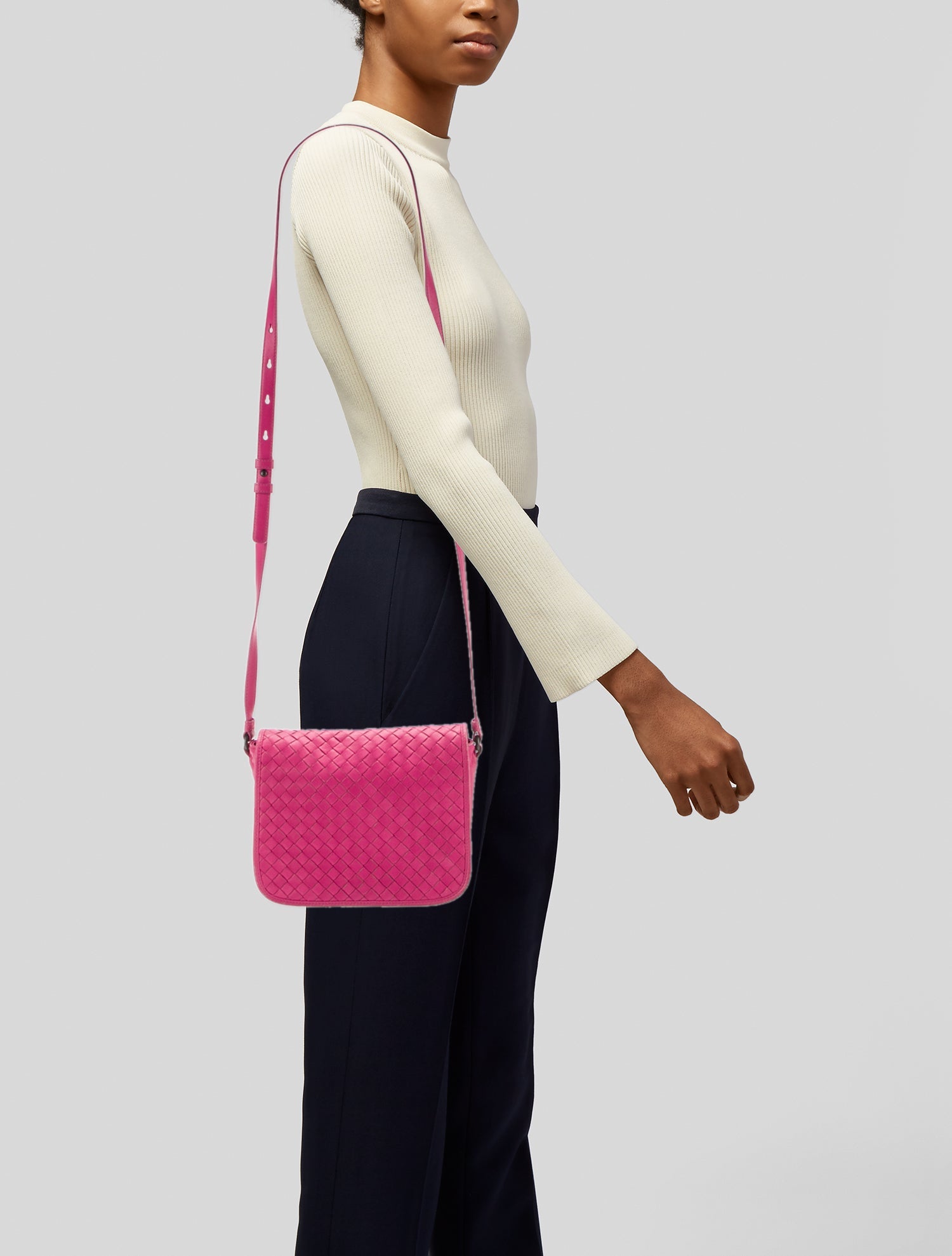 Bottega Veneta Intrecciato Messenger Bag