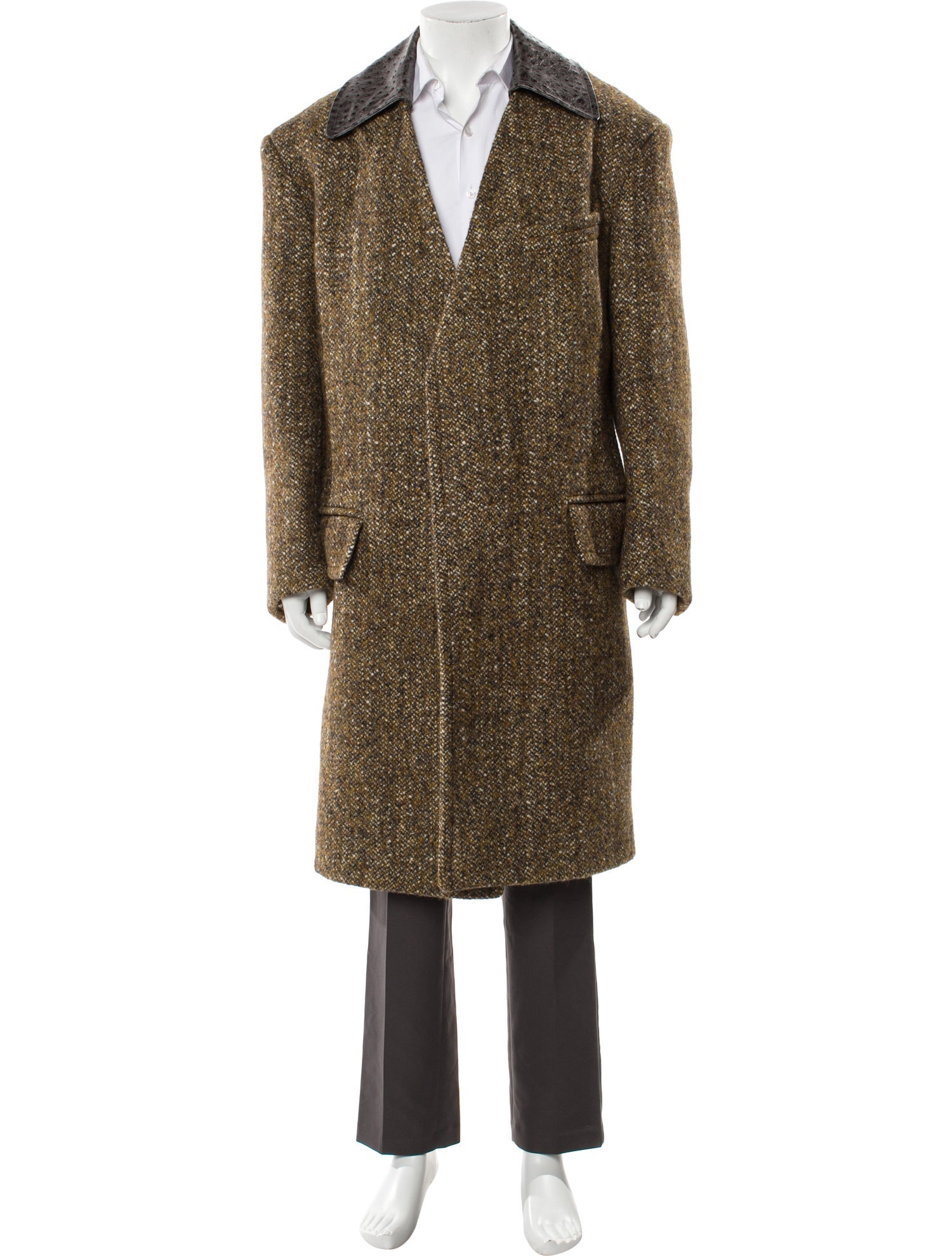 Bottega Veneta Wool Overcoat
