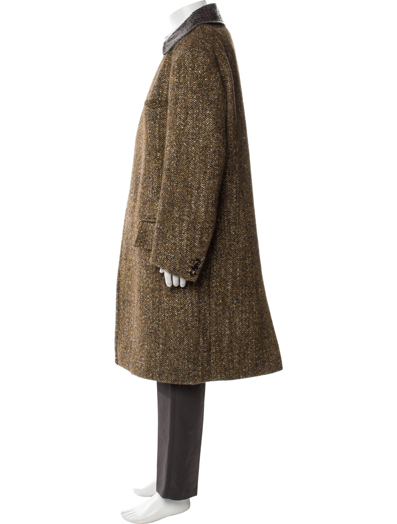 Bottega Veneta Wool Overcoat