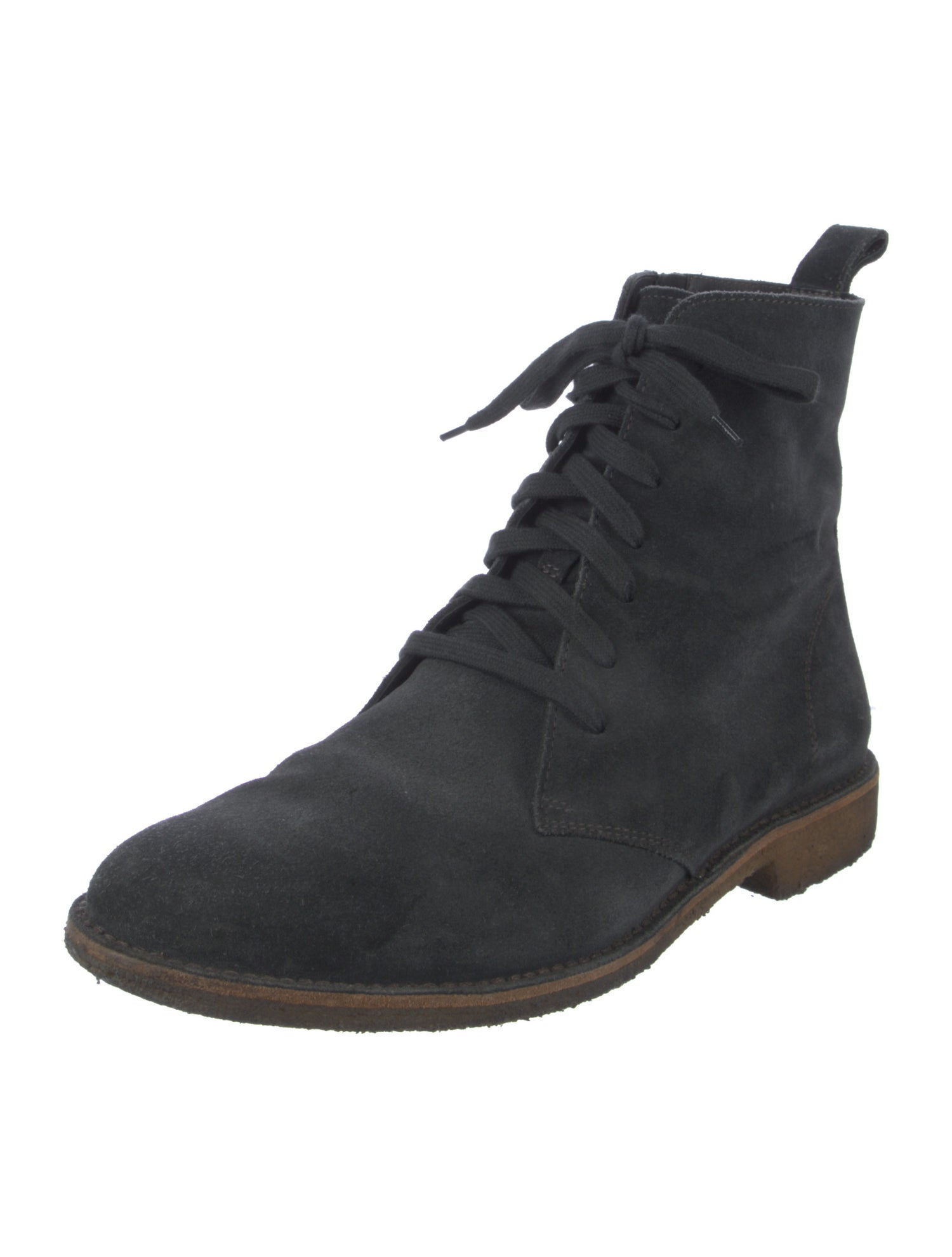 Bottega Veneta Suede Lace-Up Boots
