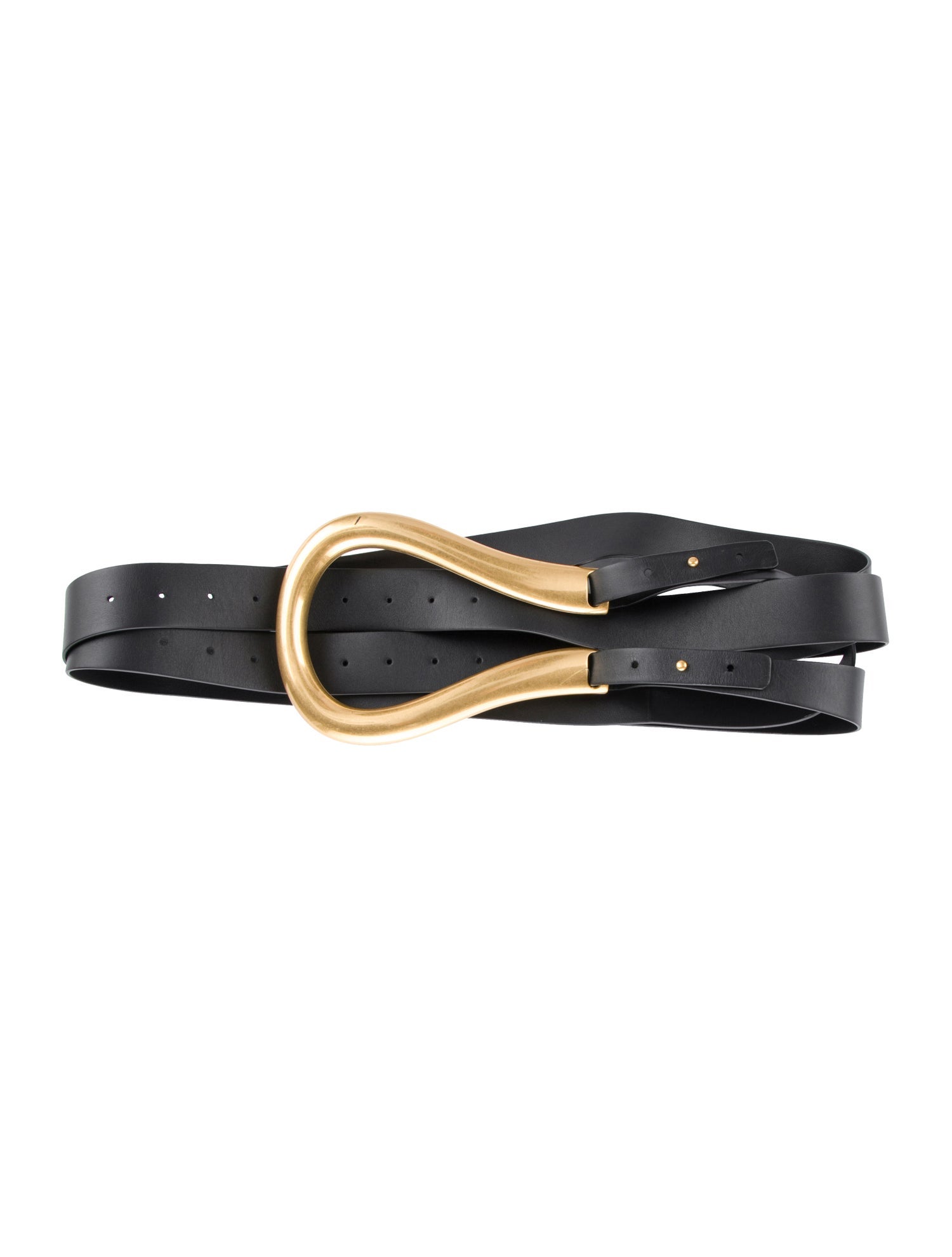 Bottega Veneta Wide Leather Waist Belt
