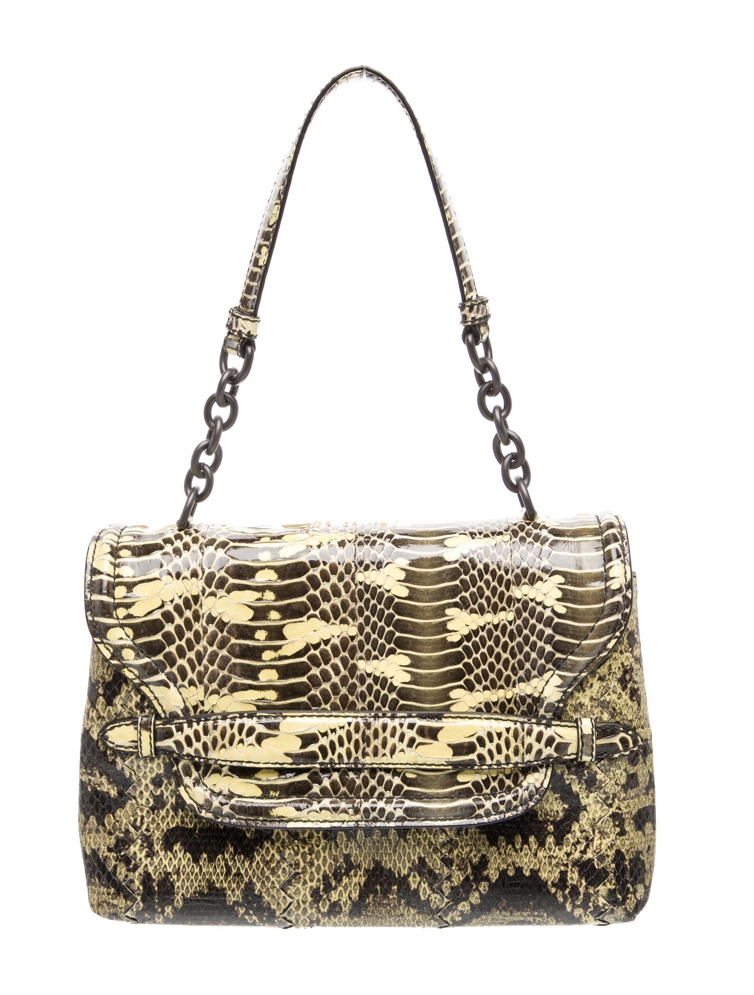 Bottega Veneta Leather Top Handle Bag