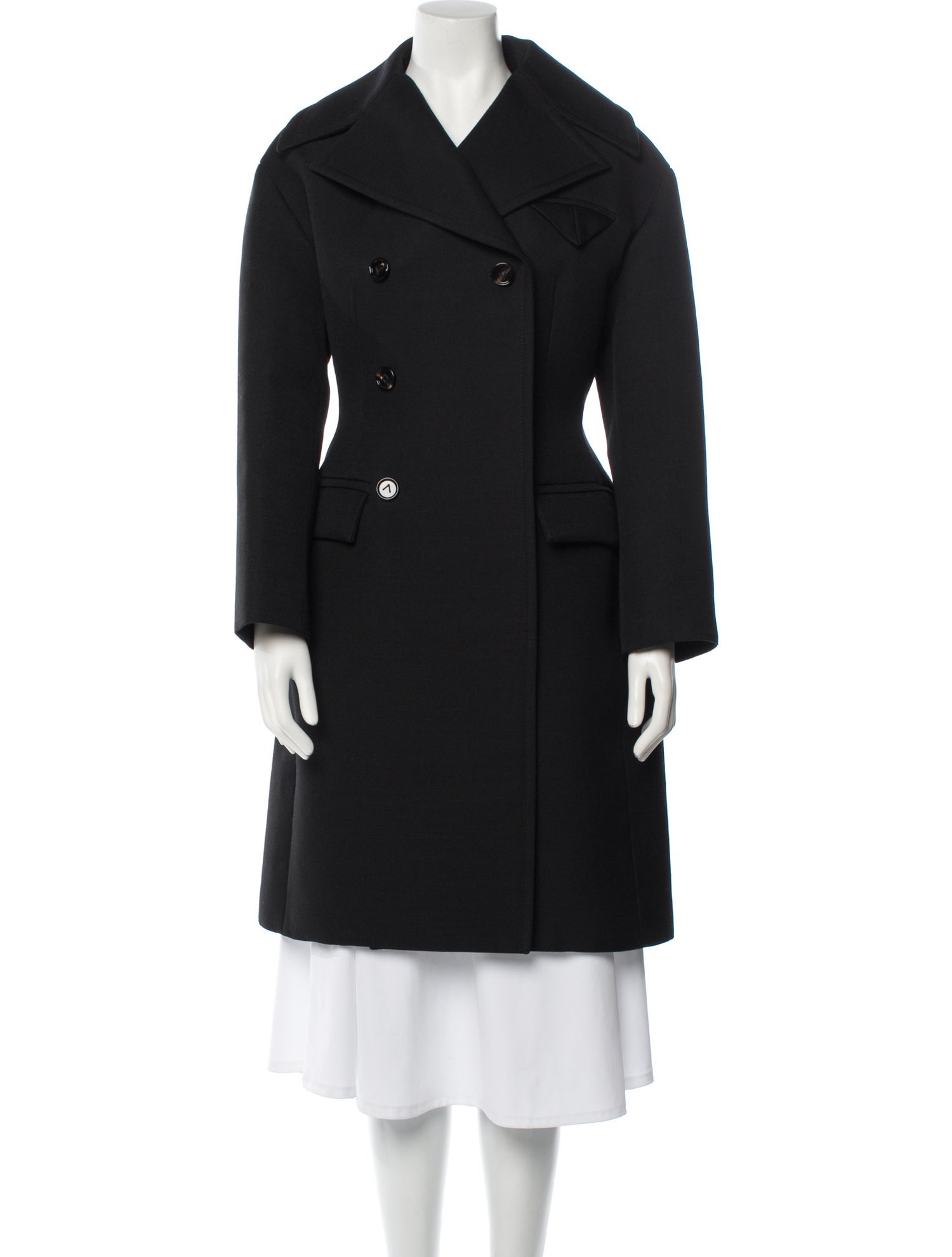 Bottega Veneta Cashmere Peacoat