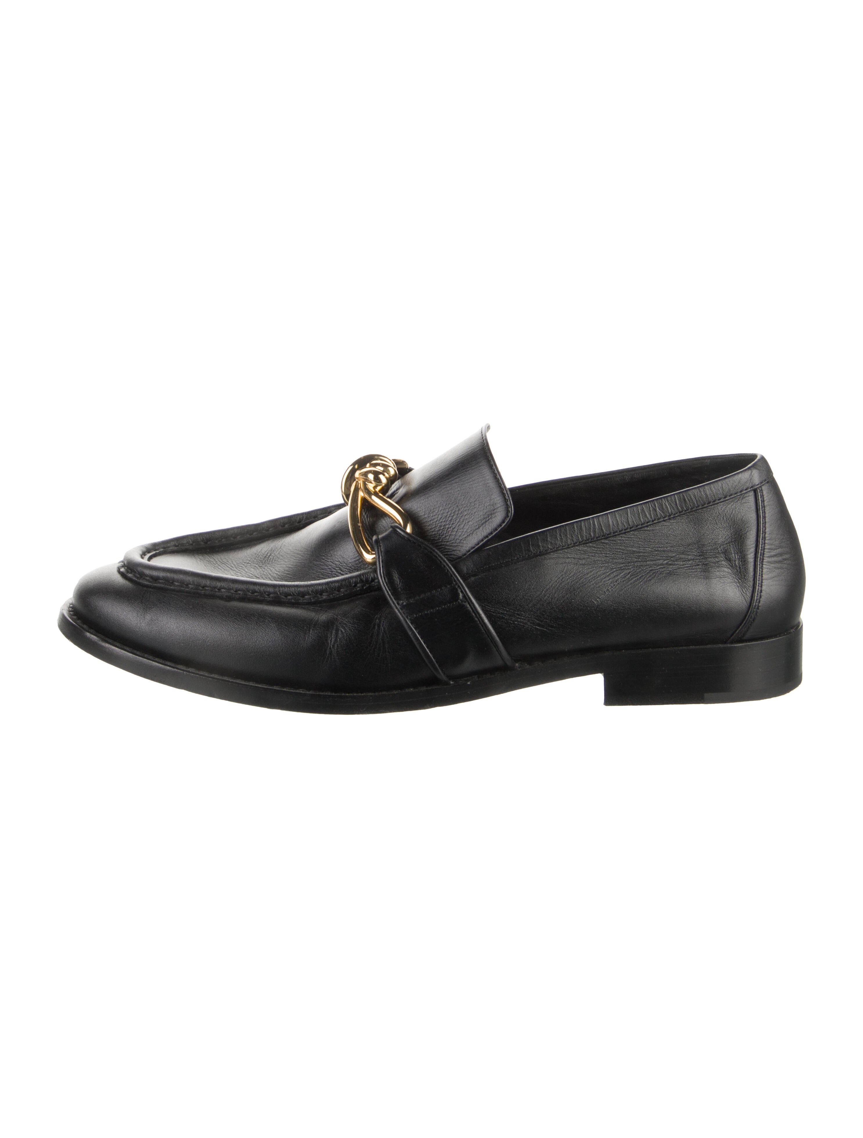 Bottega Veneta Leather Dress Loafers