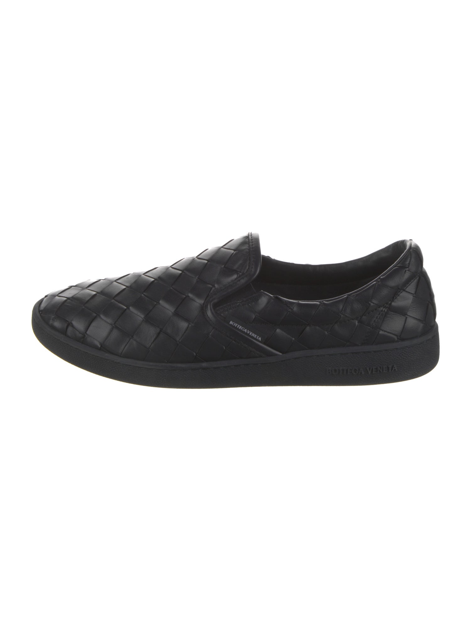Bottega Veneta Intrecciato Weave Leather Sneakers