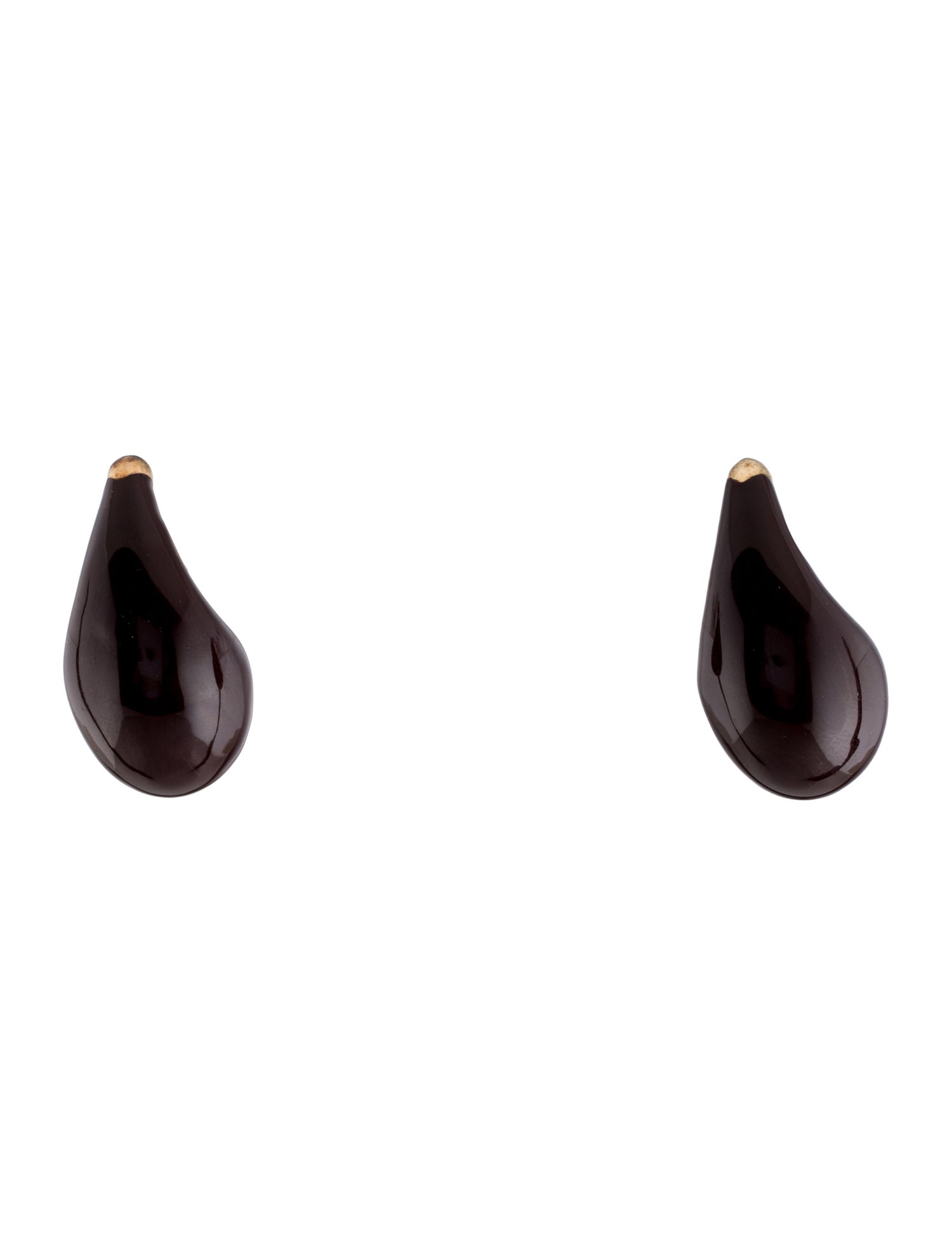 Bottega Veneta Large Tear Drop Earrings