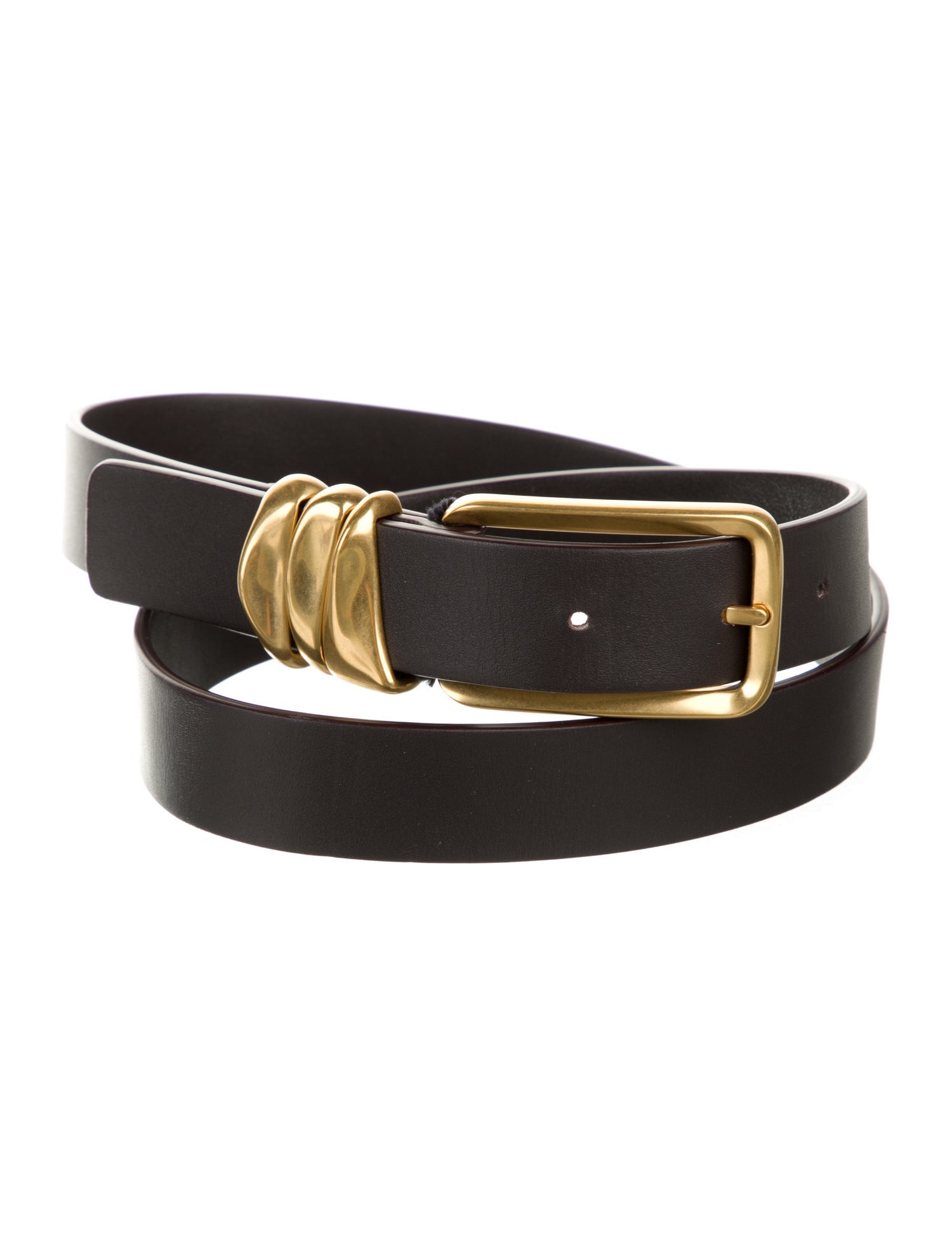 Bottega Veneta Skinny Leather Waist Belt