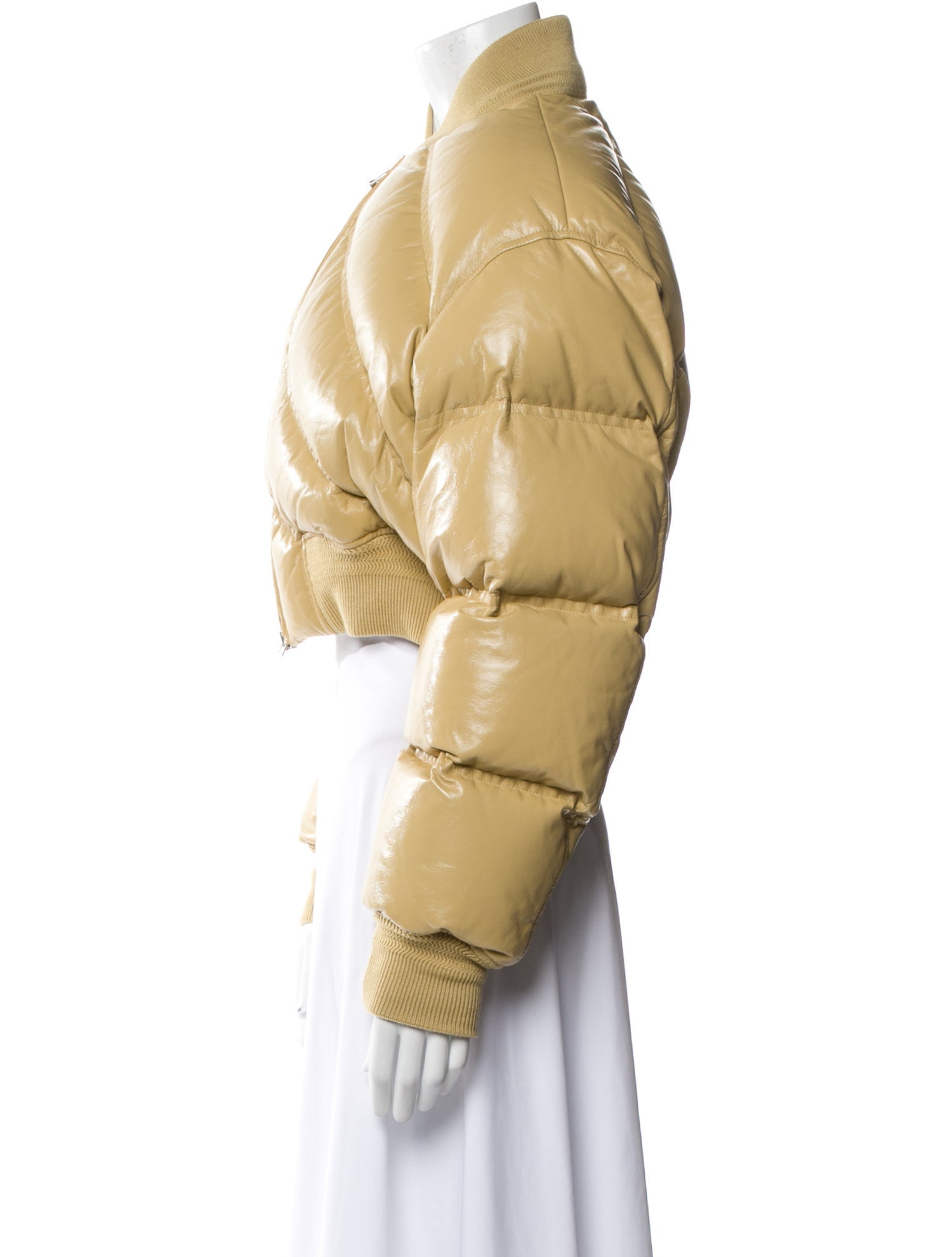 Bottega Veneta Leather Bomber Jacket