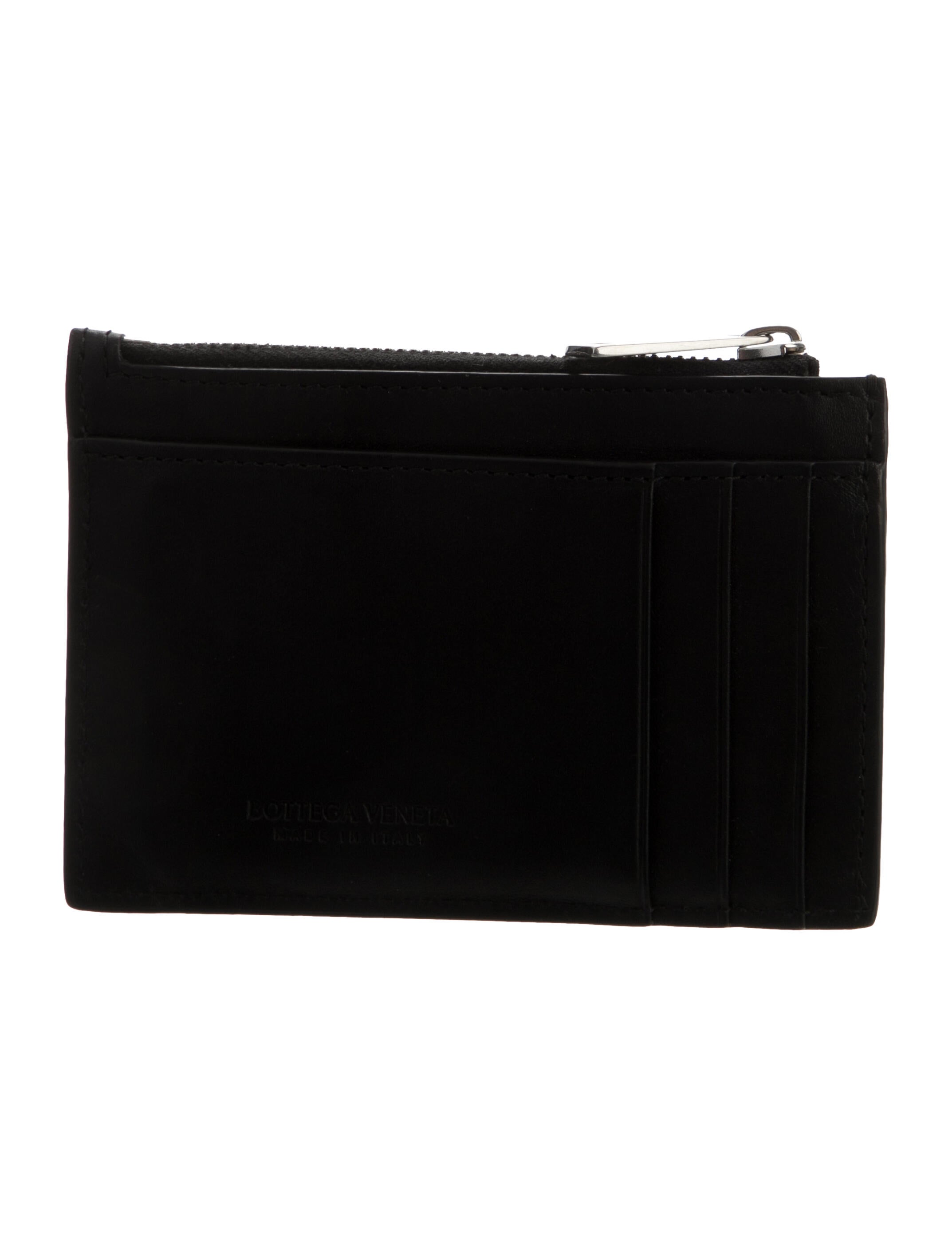 Bottega Veneta Intrecciato Weave Leather Wallet