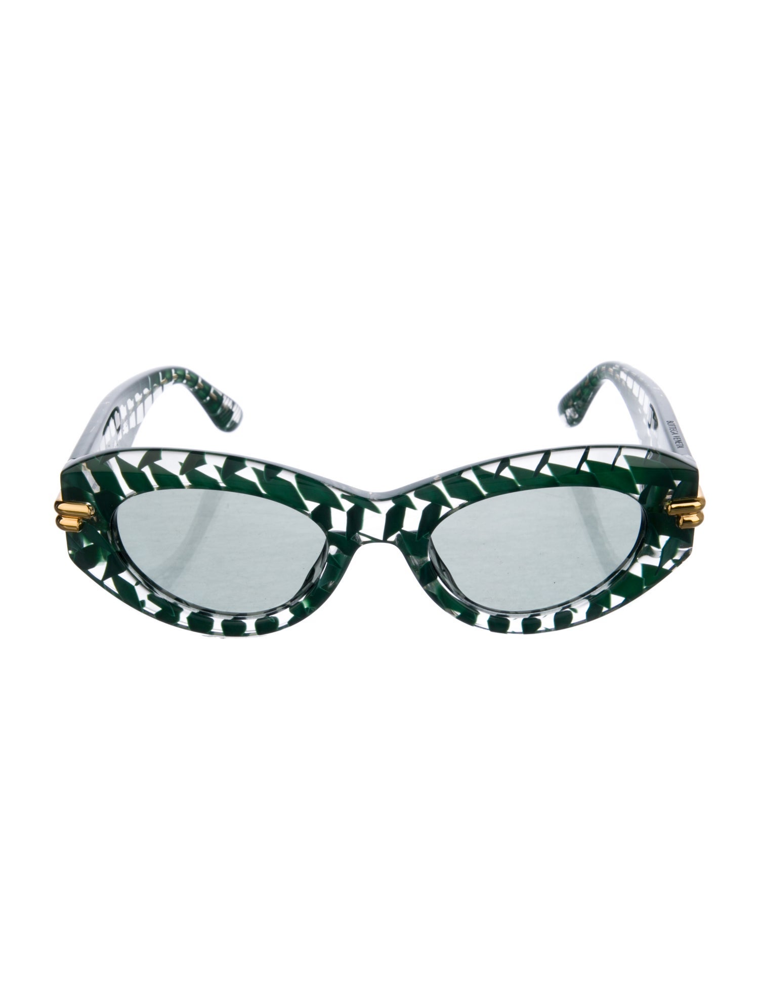 Bottega Veneta Round Tinted Sunglasses