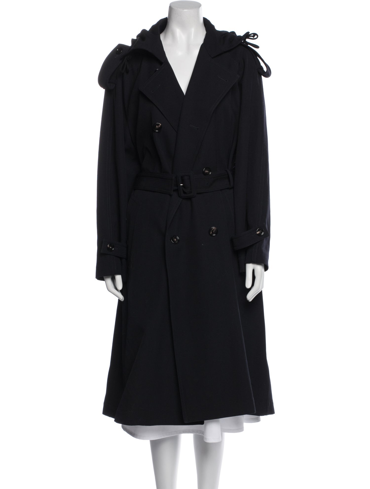 Bottega Veneta Wool Trench Coat