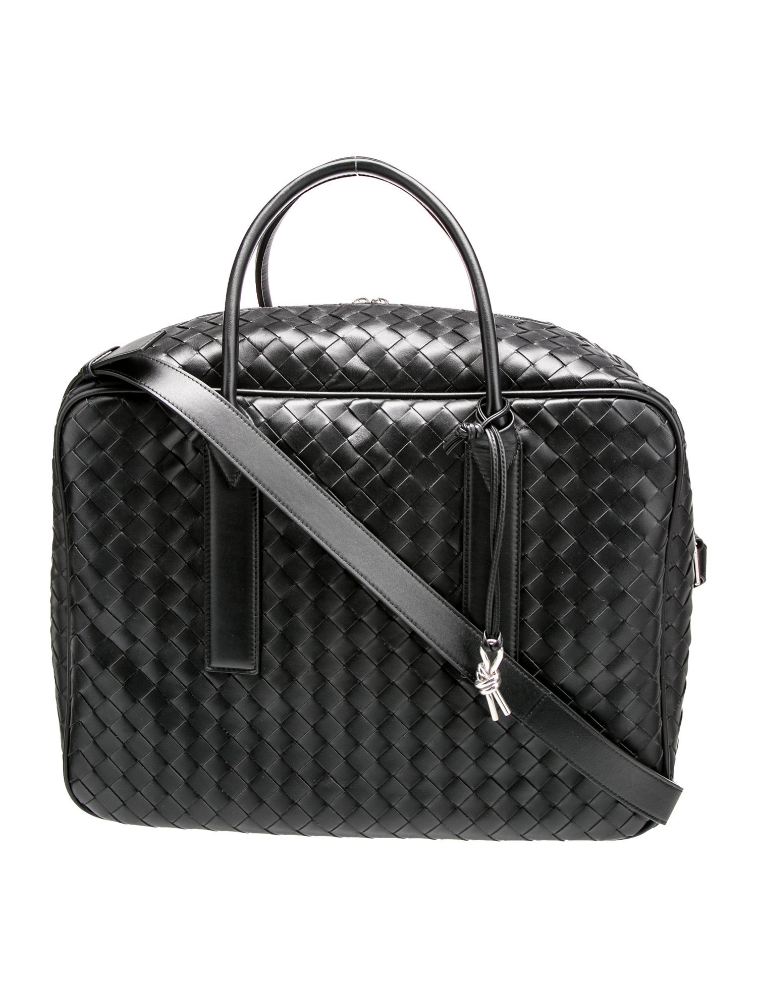 Bottega Veneta Leather Intrecciato Carryall Large