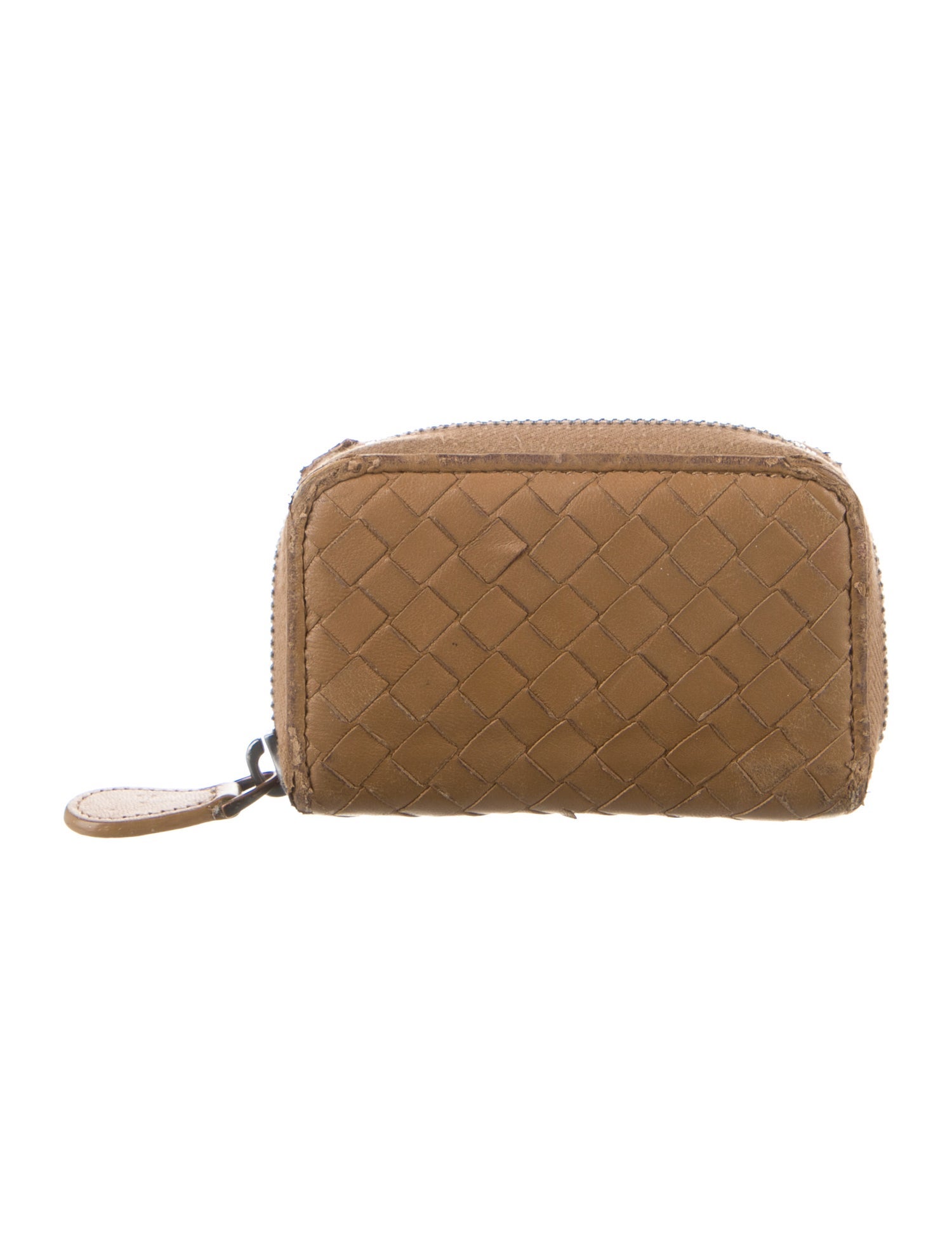 Bottega Veneta Intrecciato Weave Leather Wallet