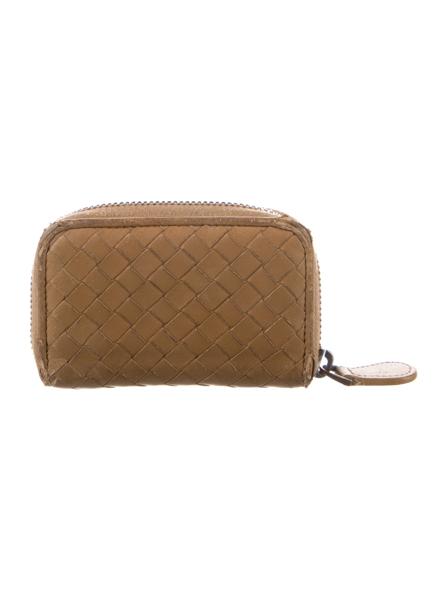 Bottega Veneta Intrecciato Weave Leather Wallet