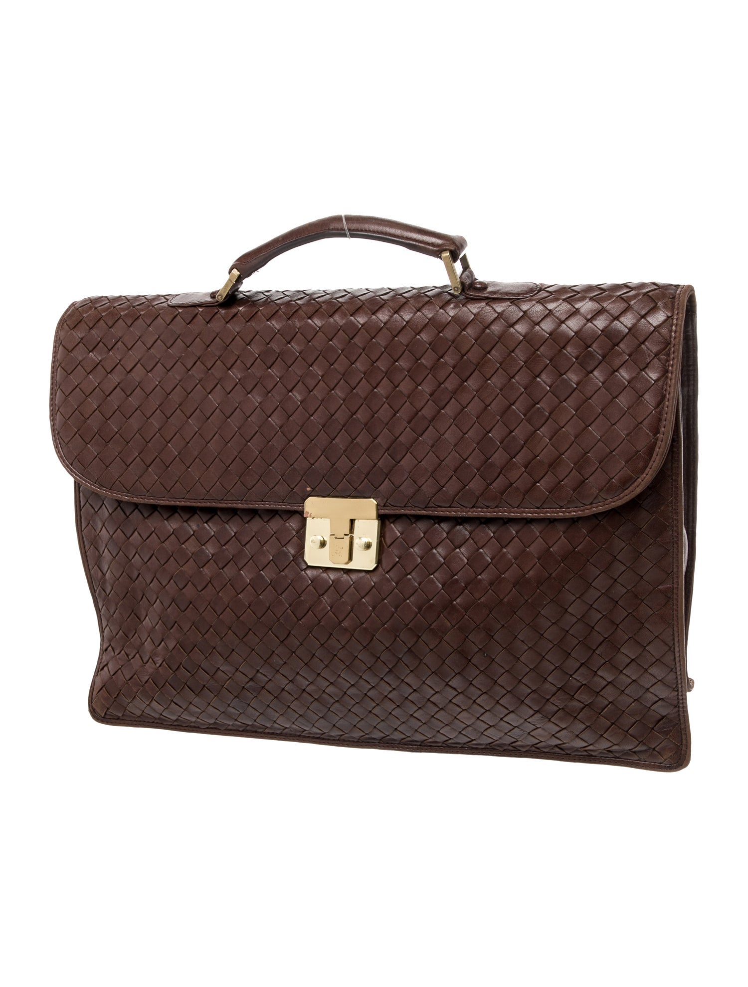 Bottega Veneta Intrecciato Briefcase Vintage
