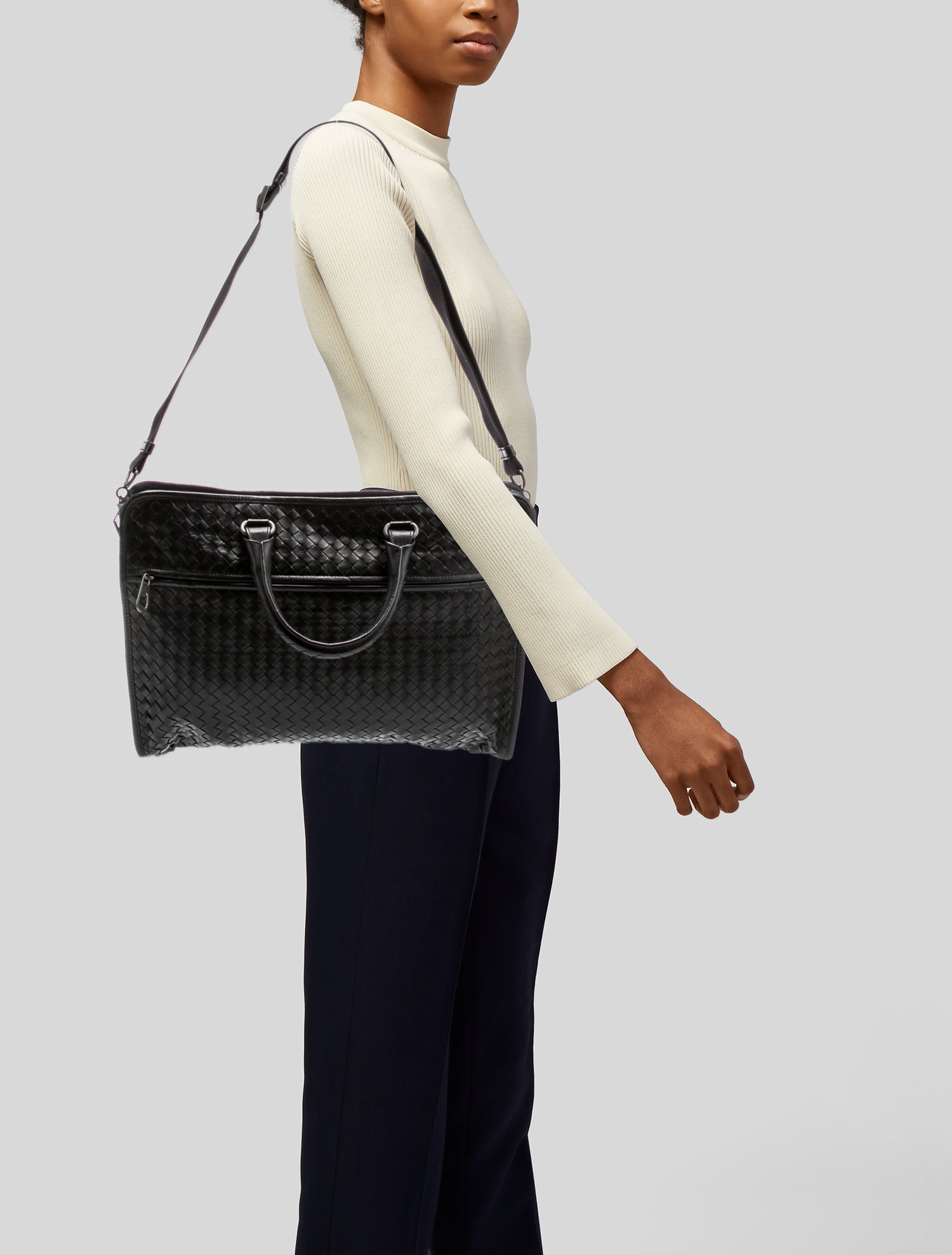 Bottega Veneta Intrecciato Briefcase