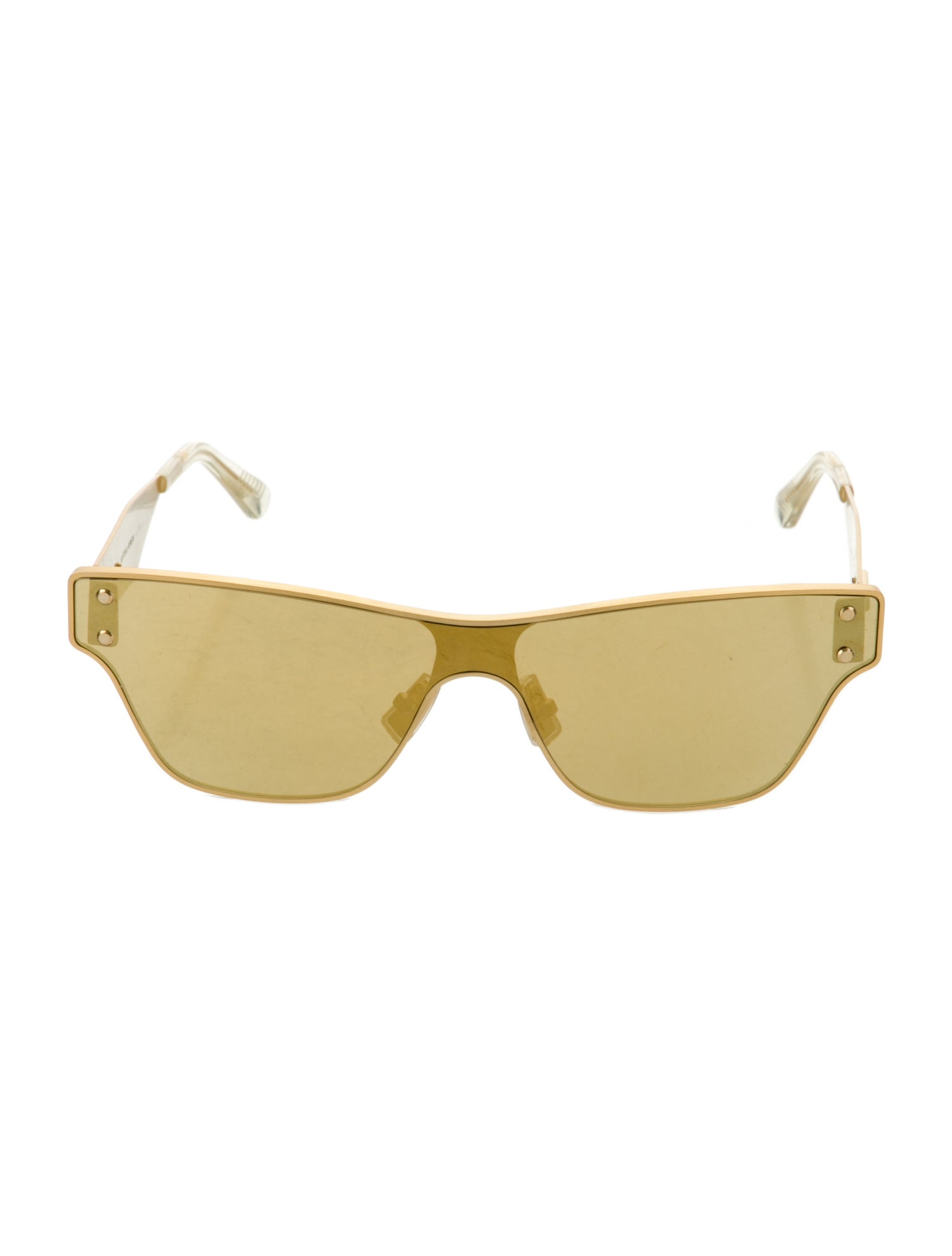 Bottega Veneta Narrow Gradient Sunglasses